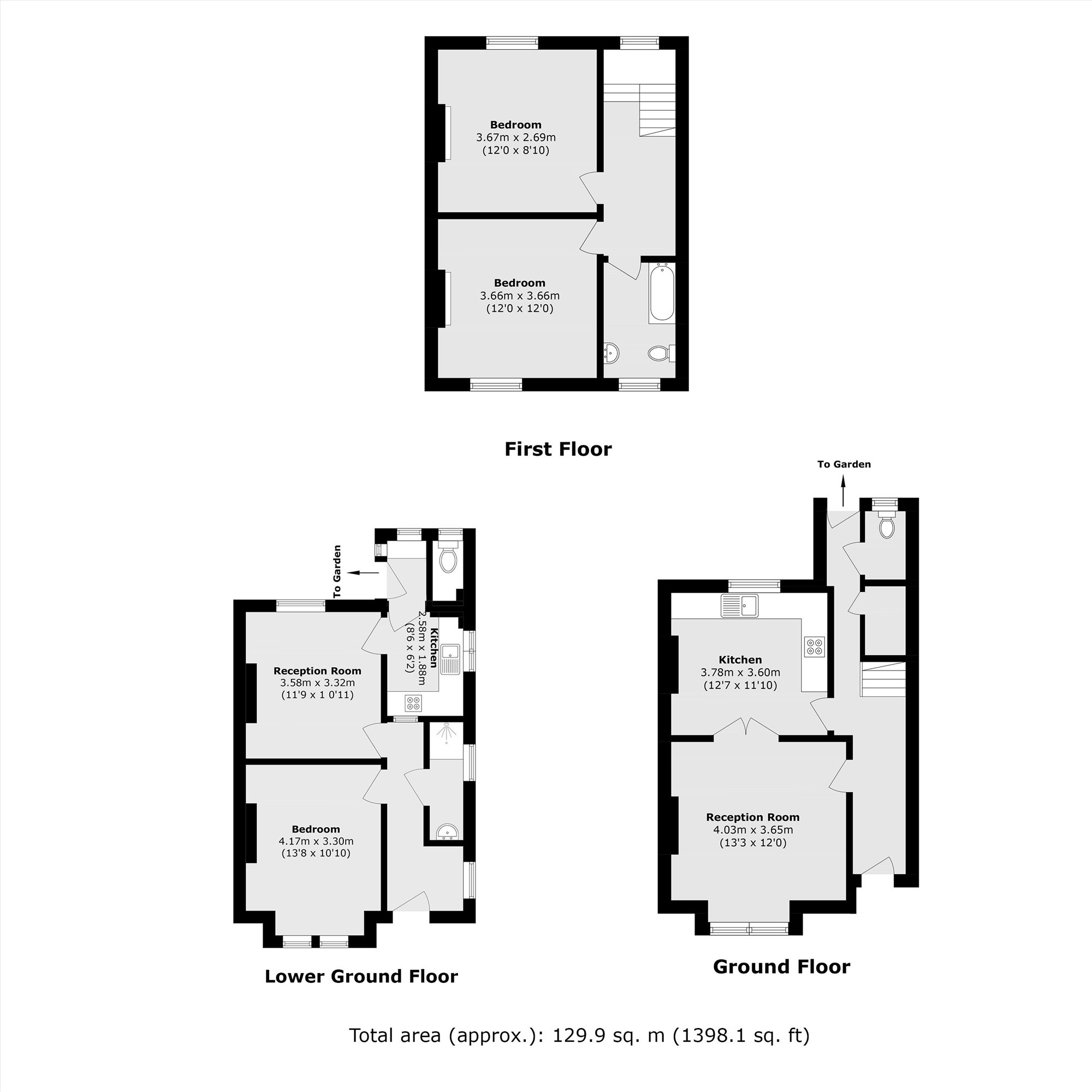 26, Grosvenor Road, Richmond floorplan