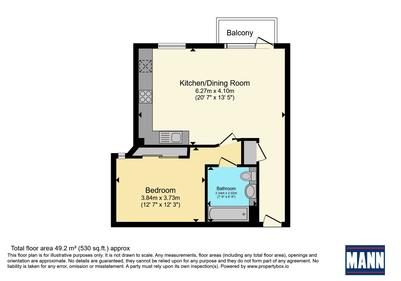 Flat 49, Leander Heights,, Mill Wood, Kent floorplan