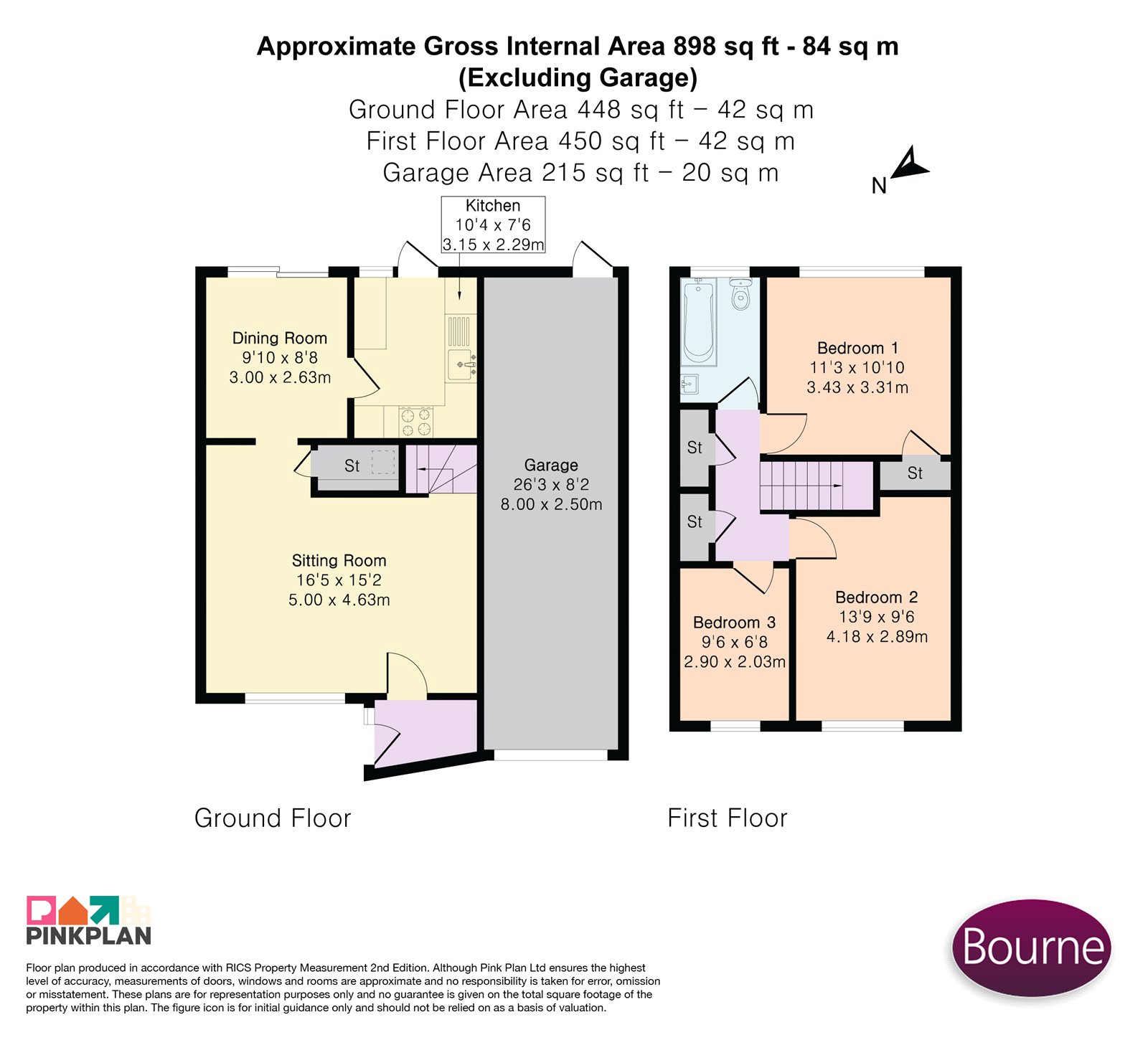 14, Elm Grove, Woking floorplan
