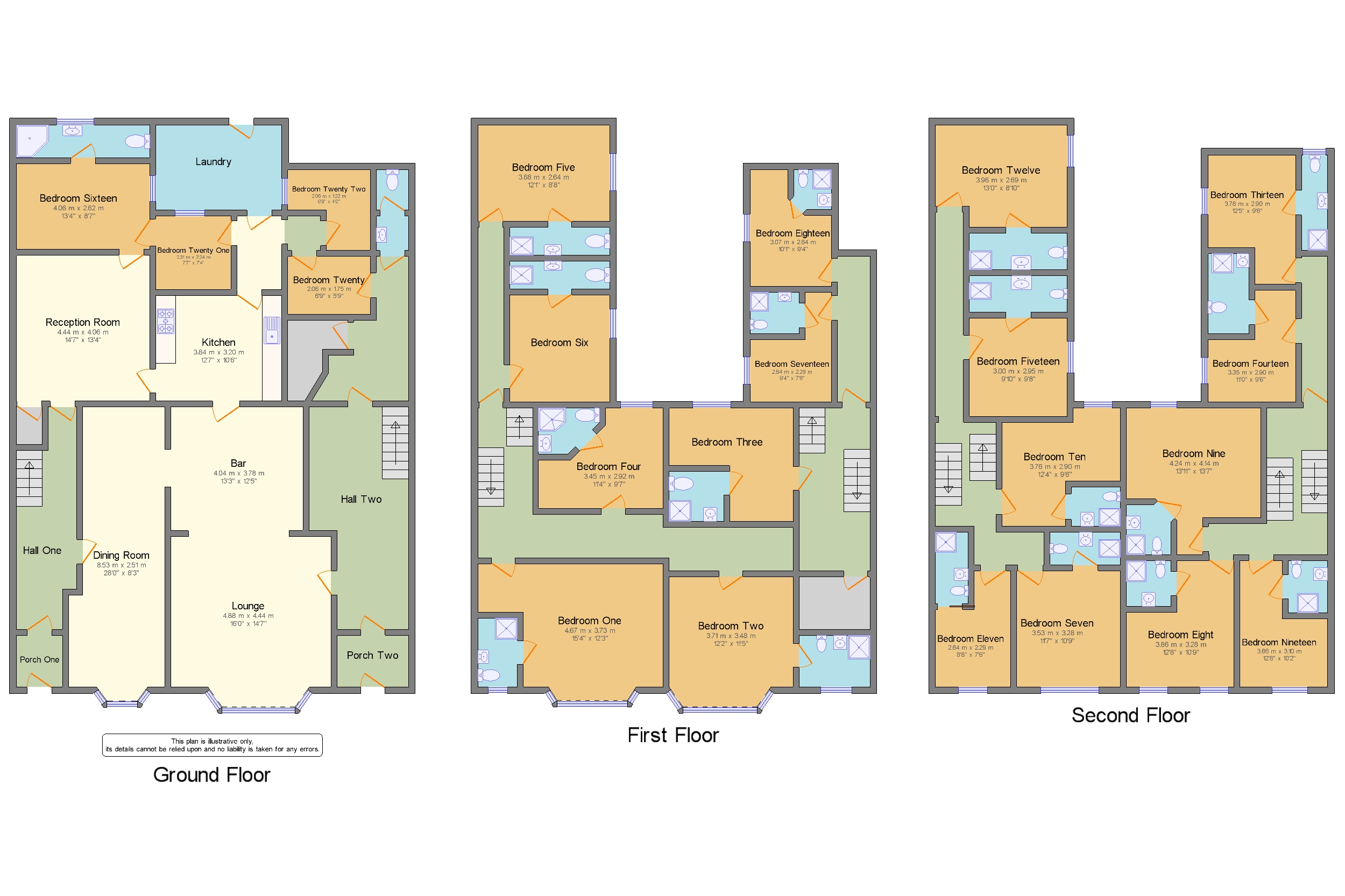 Vance Road, Blackpool, Lancashire, . FY1, 18 bedroom terraced house for