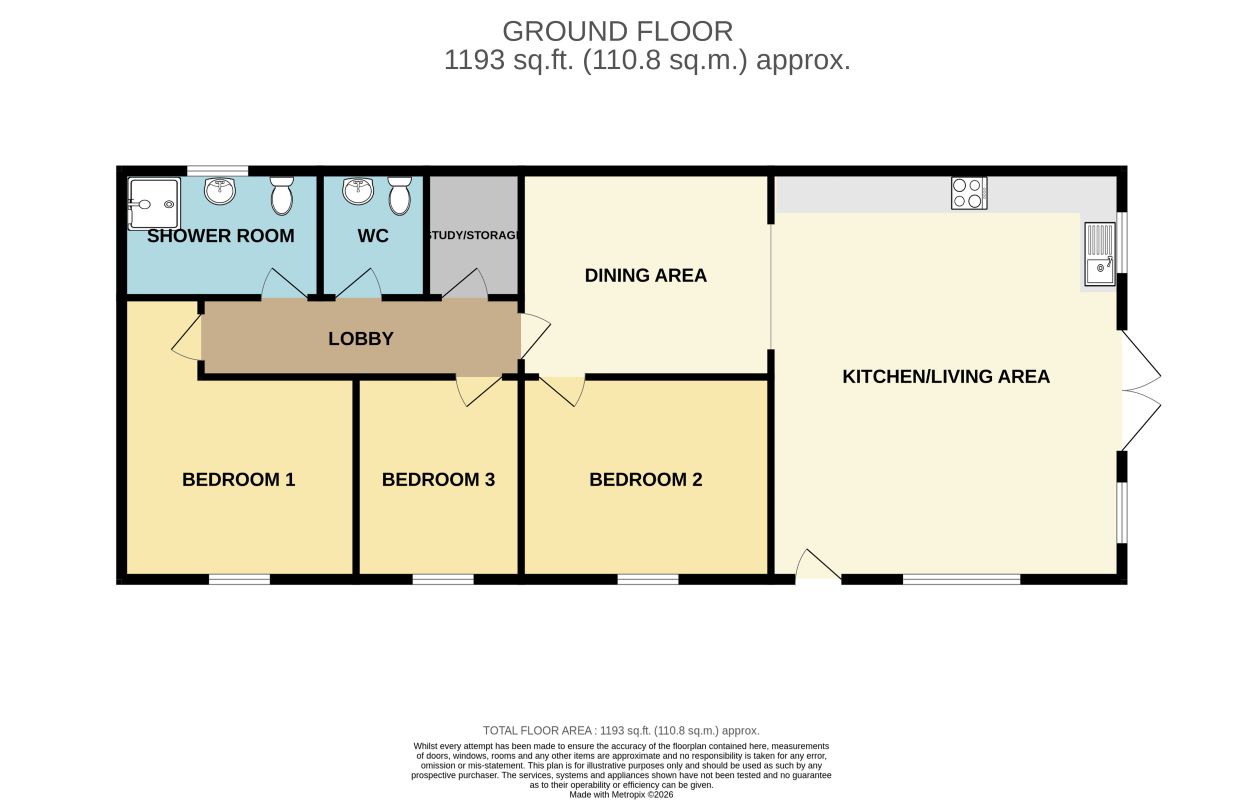 31C, Edgehill Road, Bournemouth floorplan