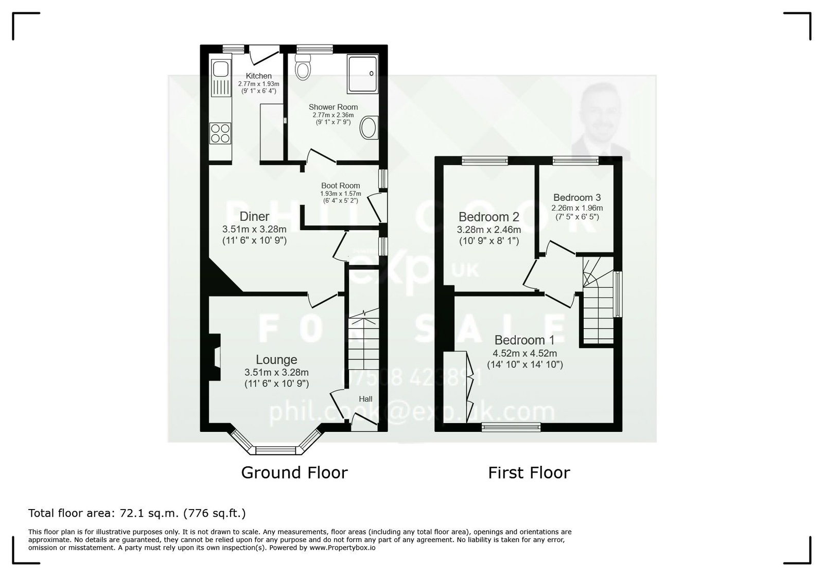 59, Blount Terrace, Kidderminster floorplan