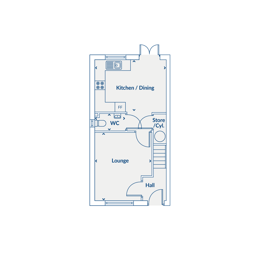 Rolston Road, Hornsea floorplan