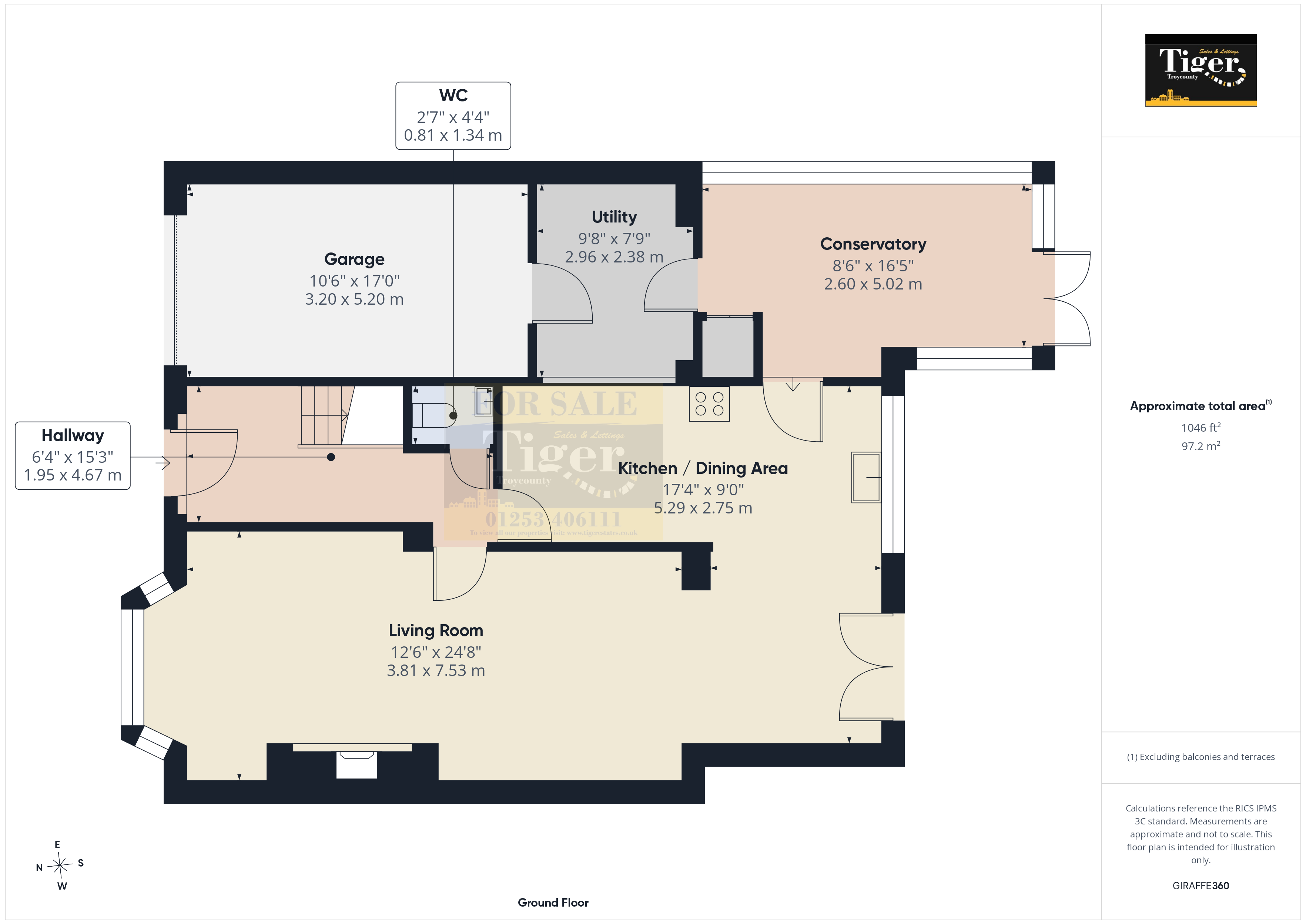 22, Grizedale Road, Blackpool floorplan