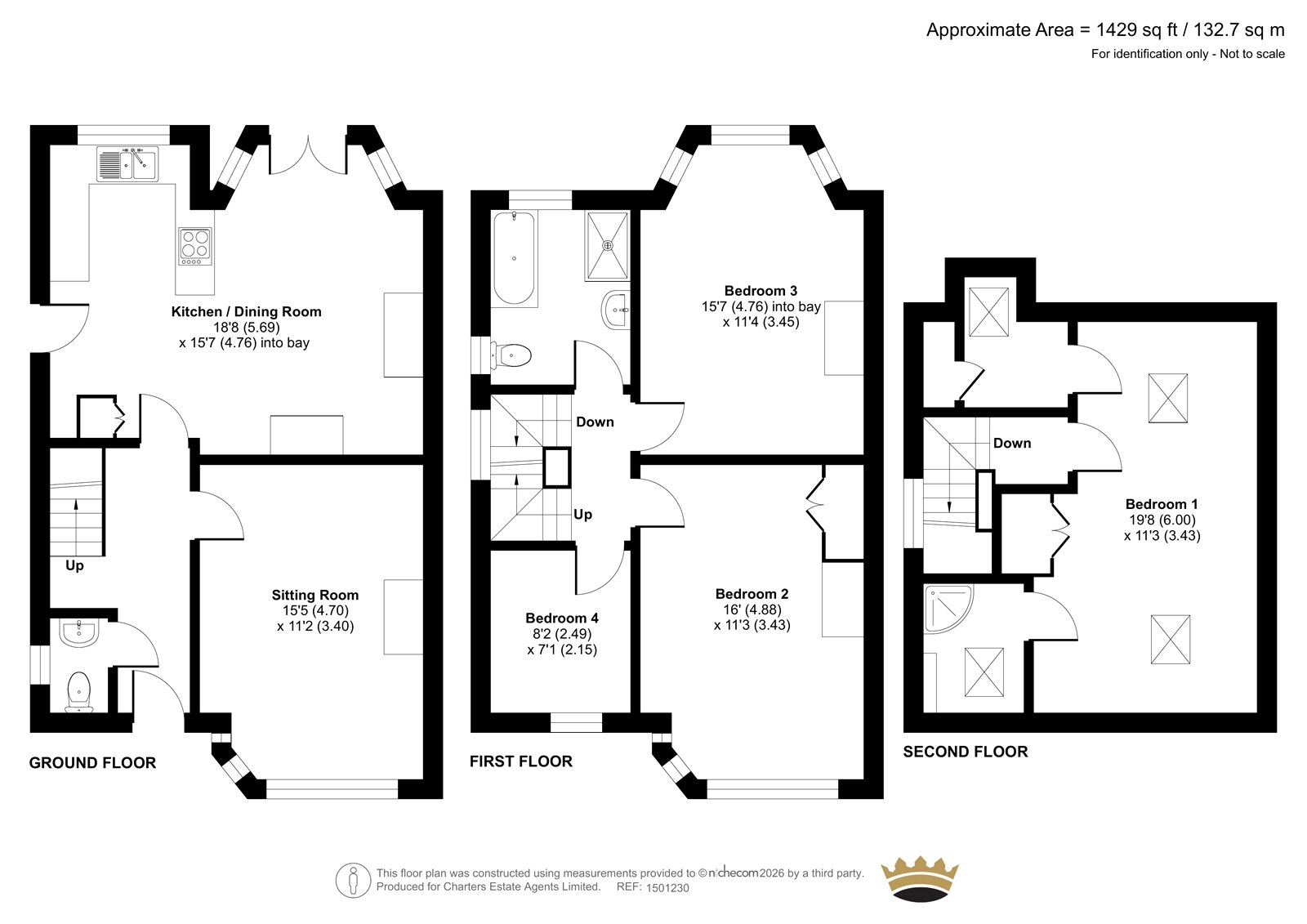 15, Orchard Avenue, Worthing floorplan