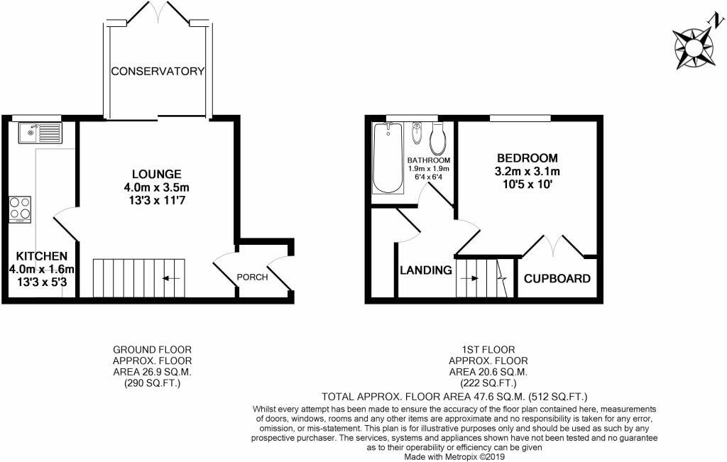 14, Gunville Crescent, Bournemouth floorplan