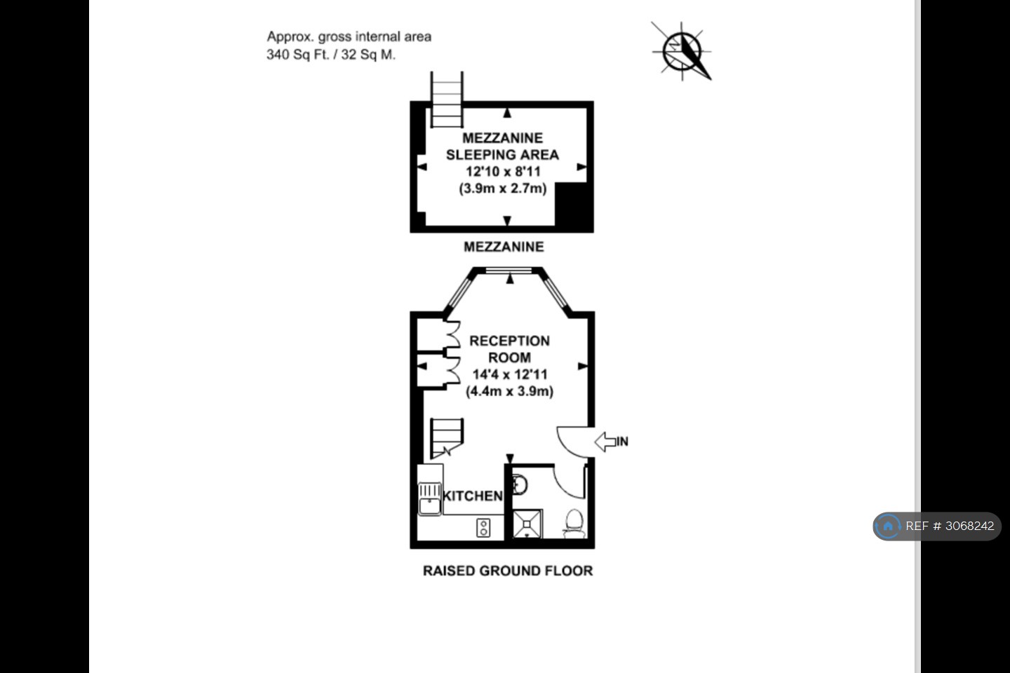 Flat, Aldridge Road Villas, London floorplan