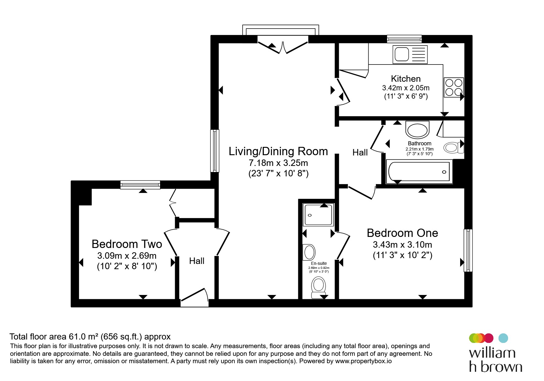 19, Walsingham Close, Bedford floorplan