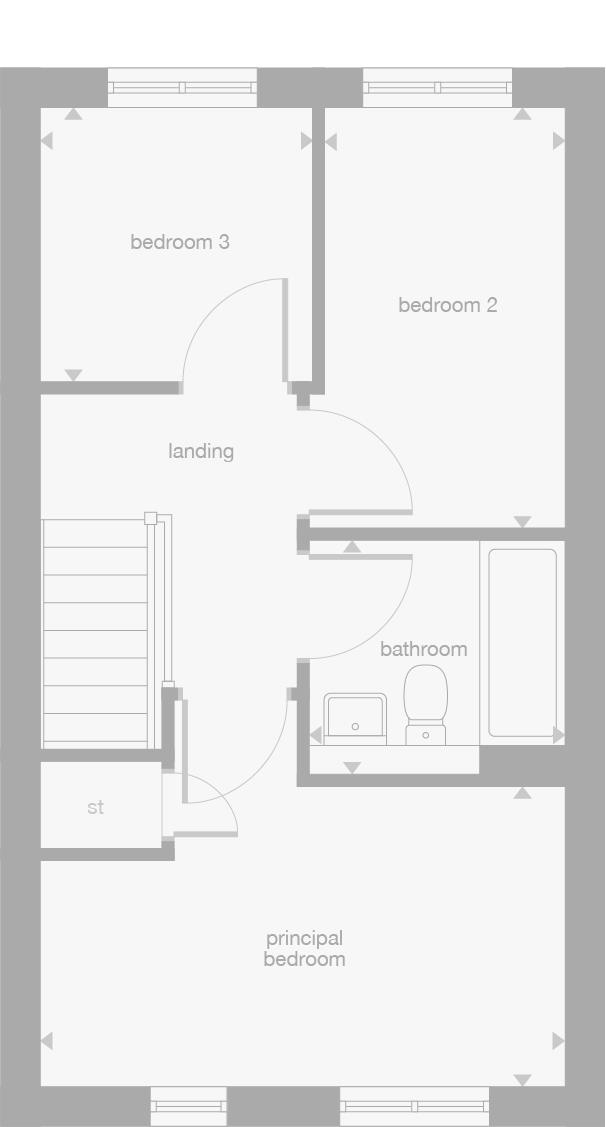 125, Abbotsford Road, Clydebank floorplan
