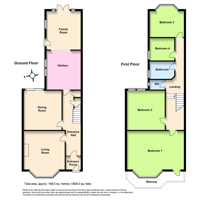 4 Bedrooms Terraced house to rent in St Georges Road, Worthing BN11