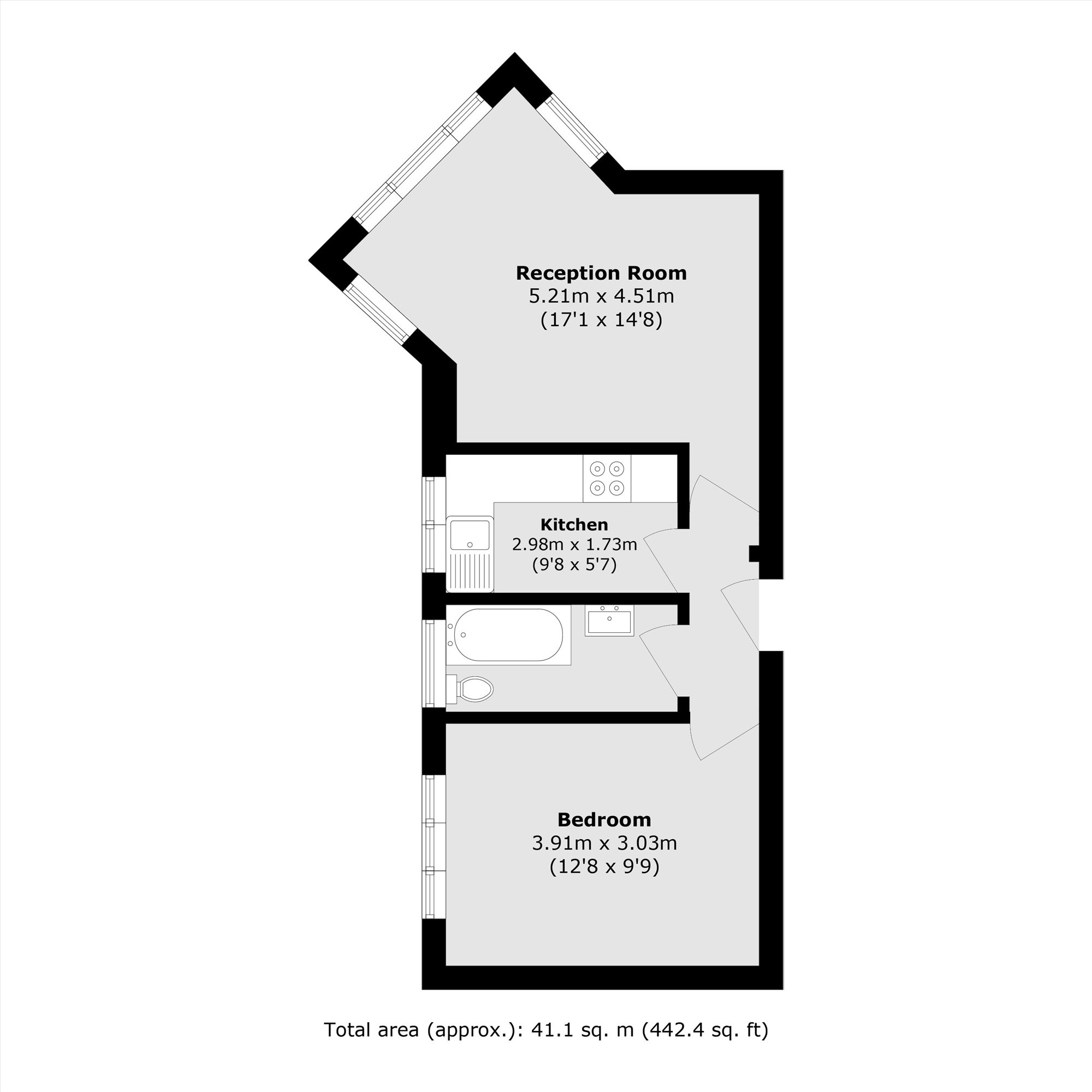 Gleneagle Road, LONDON floorplan