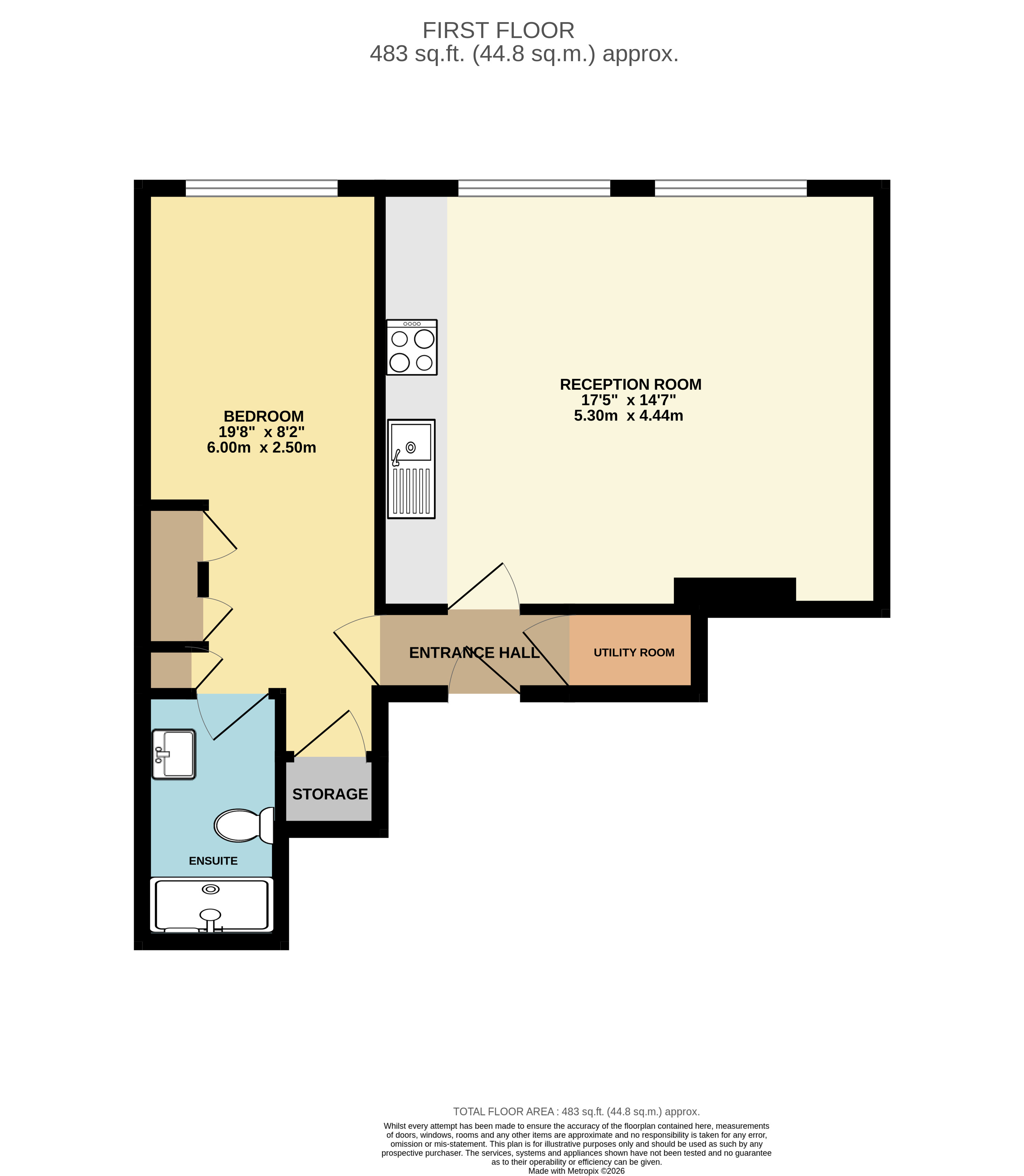 Flat 4, 8, Oxford Road, Oxfordshire floorplan