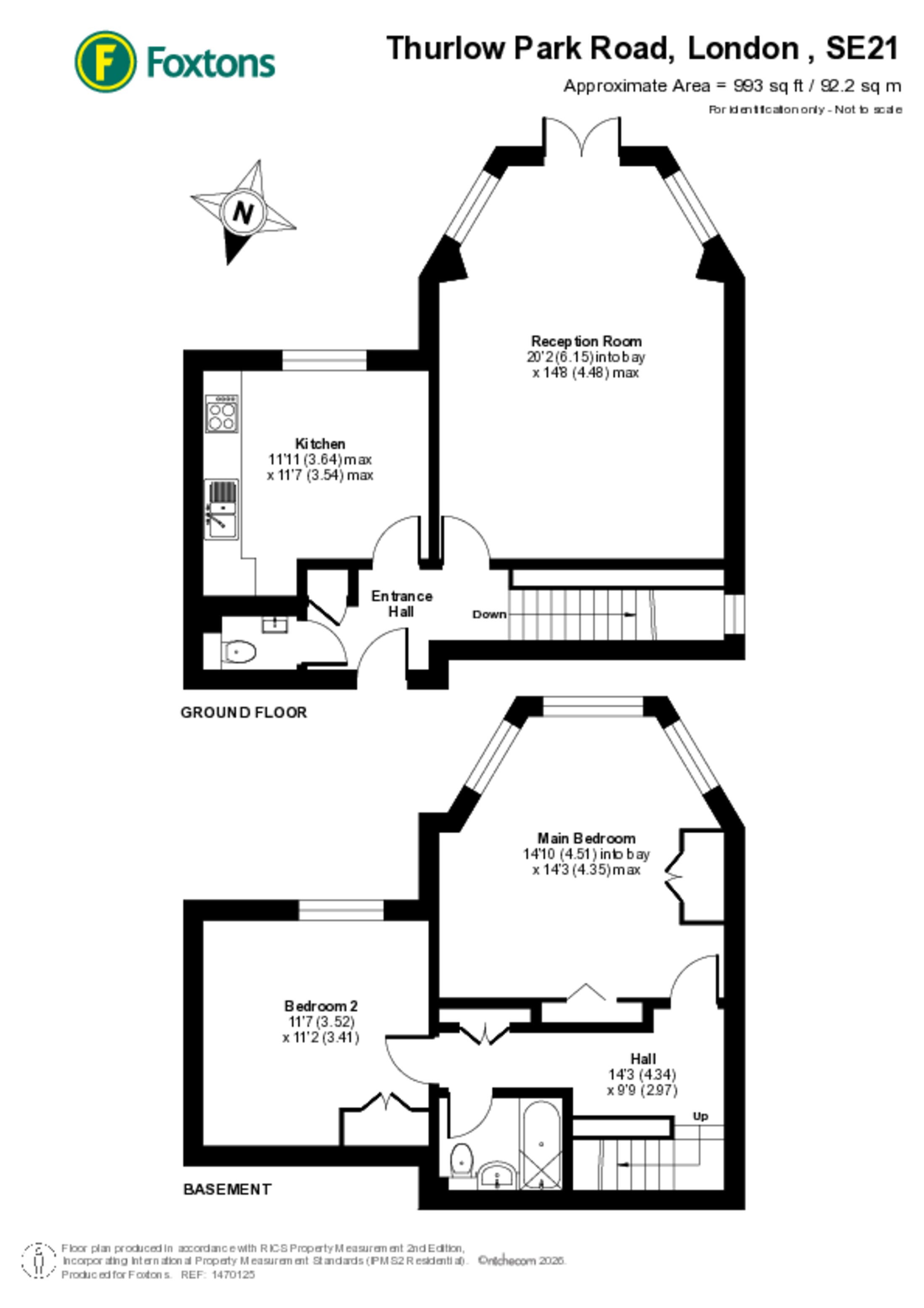 Thurlow Park Road, West Dulwich floorplan