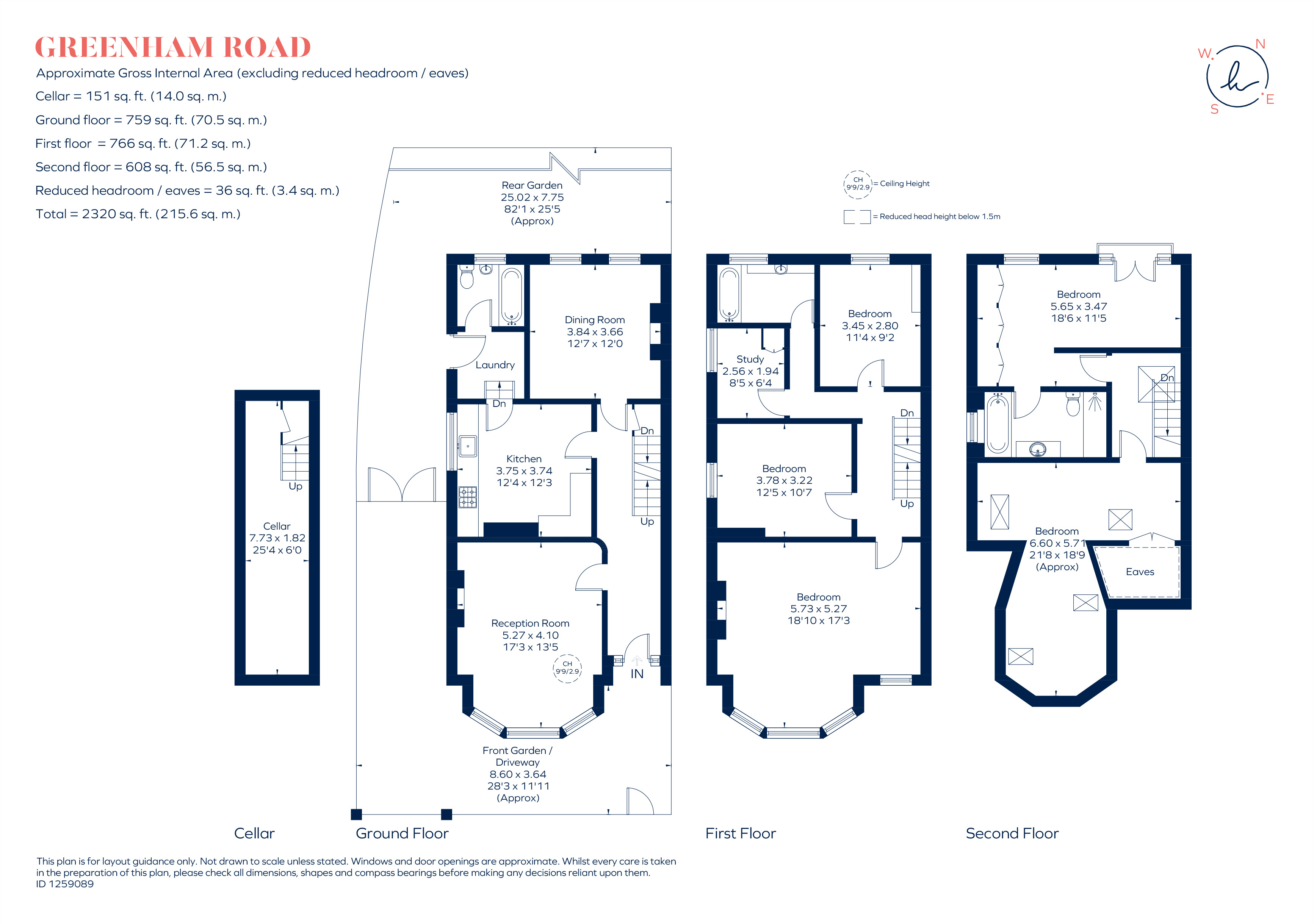 13, Greenham Road, London floorplan