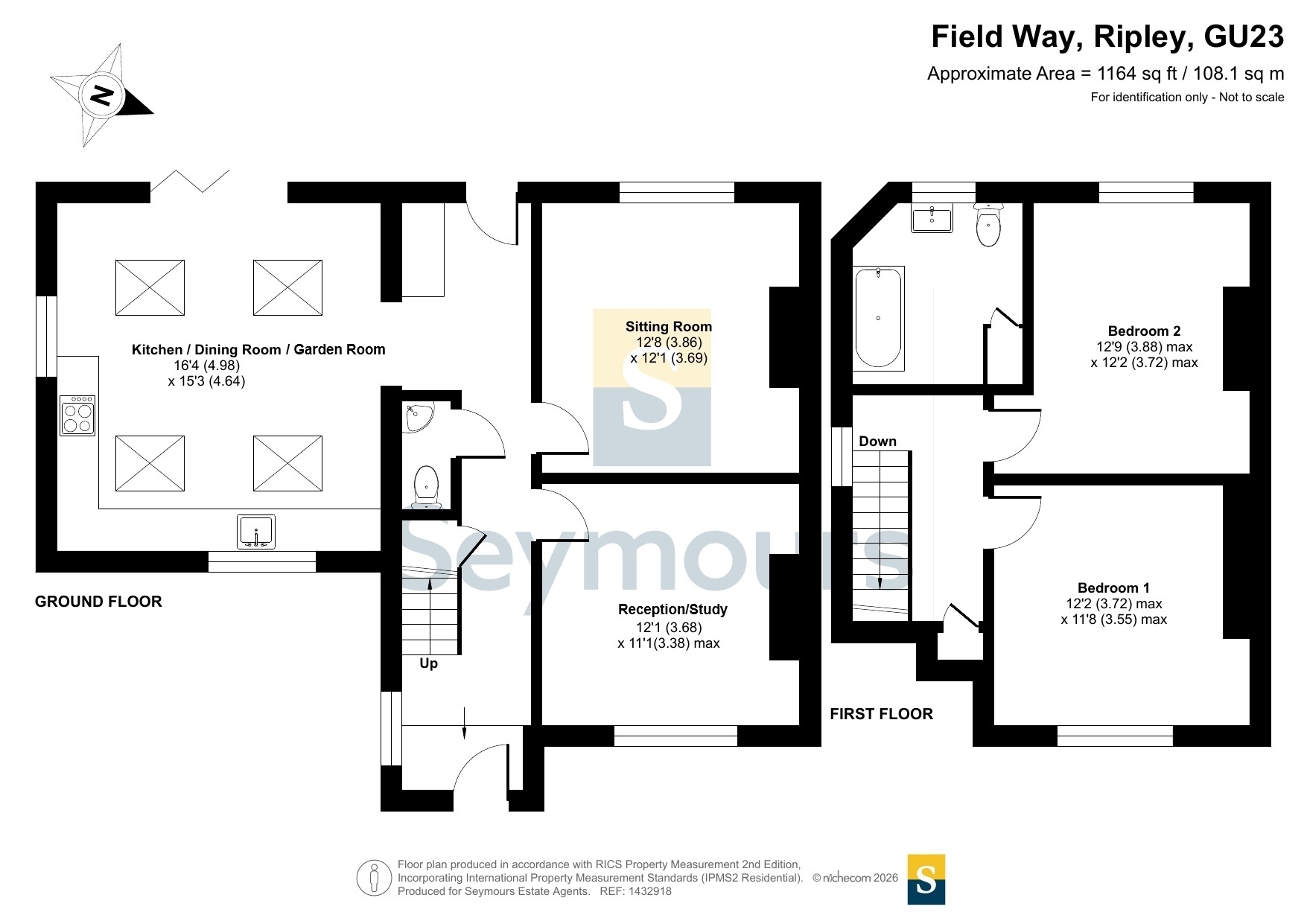 Poplars,, Field Way, Surrey floorplan