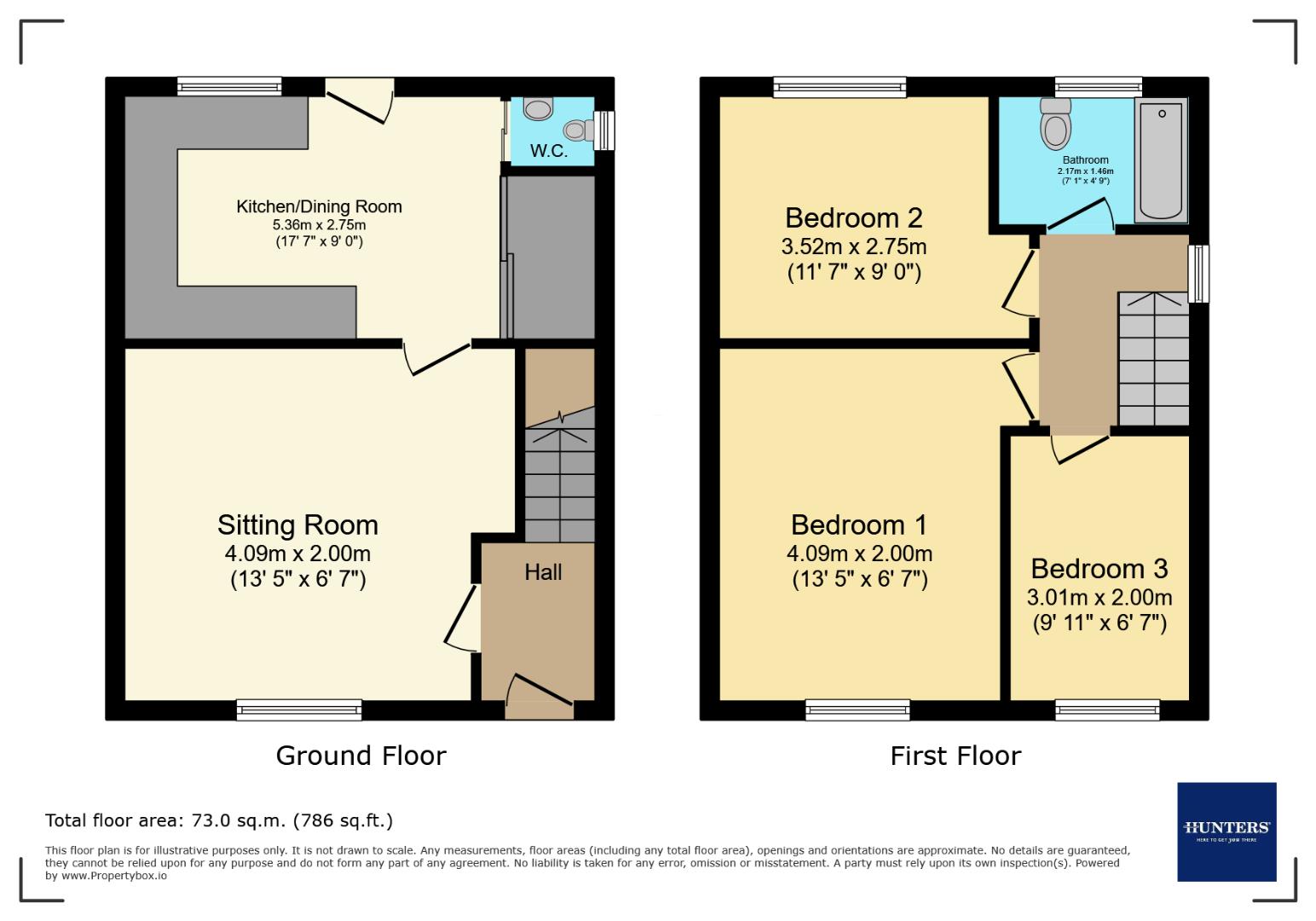 195, Devonshire Road, Manchester floorplan