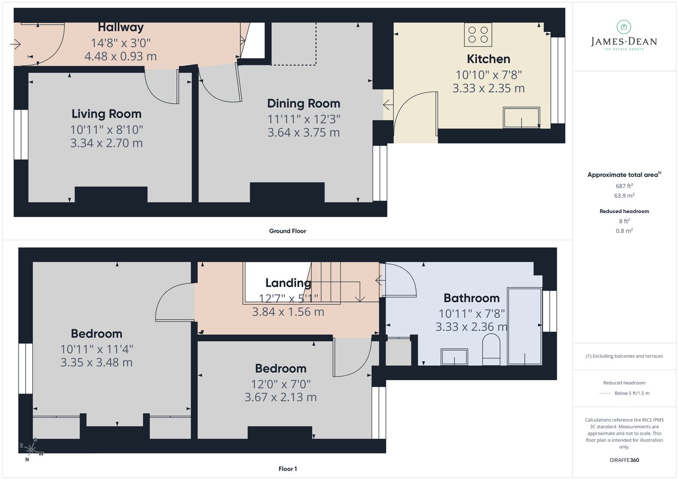 Sixth Avenue, Greytree, Ross-on-Wye, HR9 floorplan