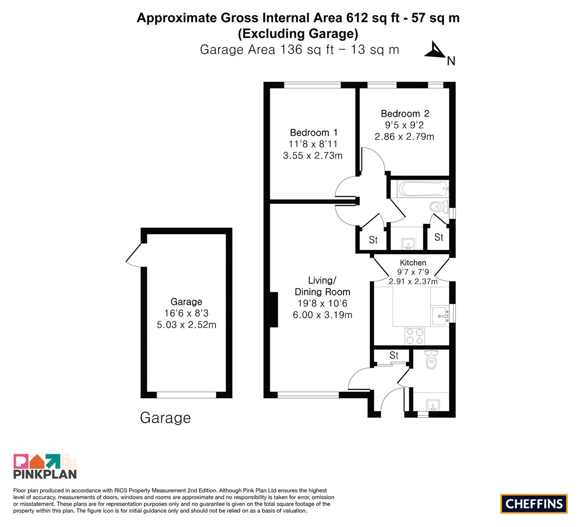 51, Sycamore Lane, Ely floorplan