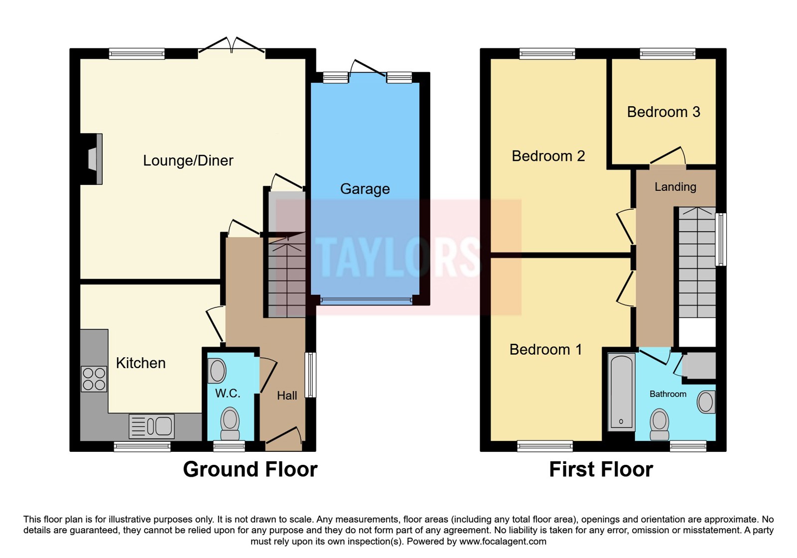 10, Hickling Close, Bedfordshire floorplan