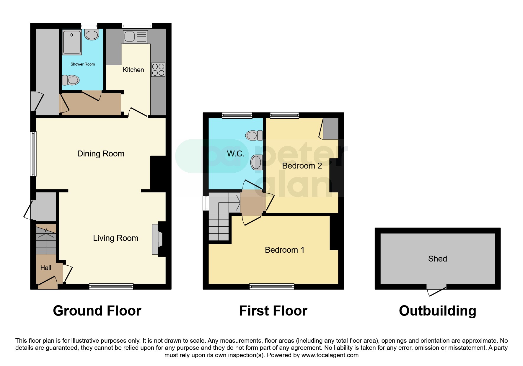 4, Coed Glas, Aberdare floorplan