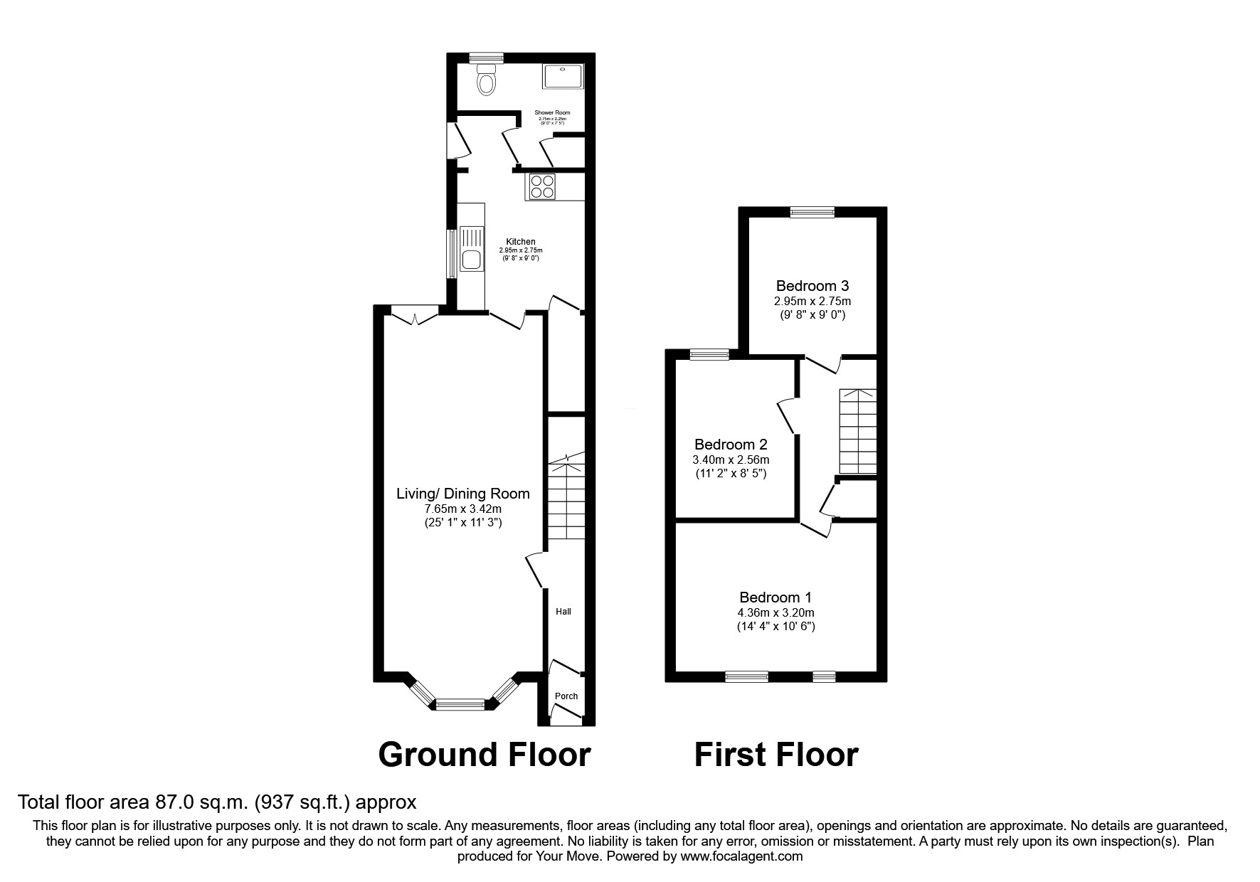 51, Goldthorn Road, West Midlands floorplan