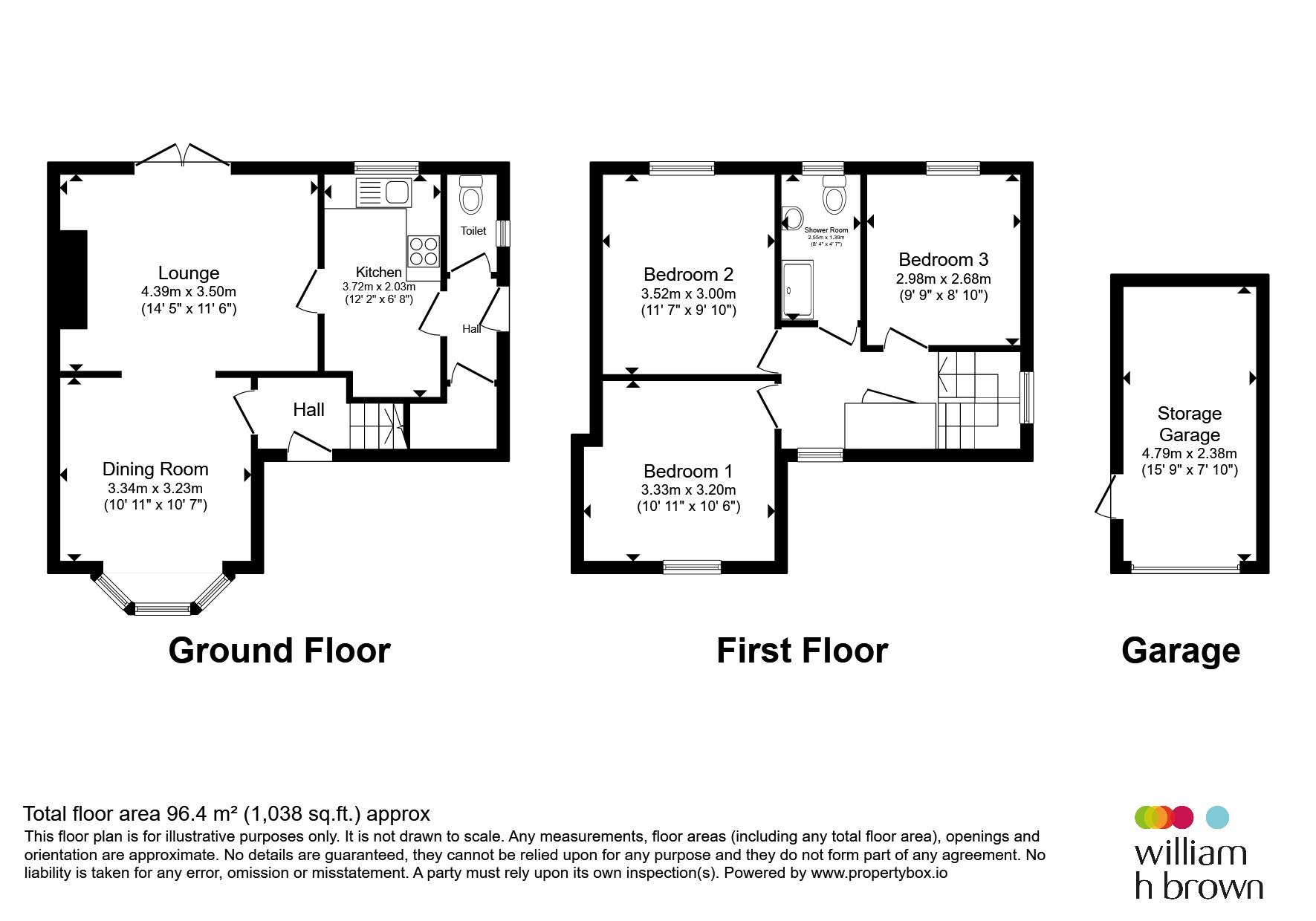 64, Milne Road, Doncaster floorplan