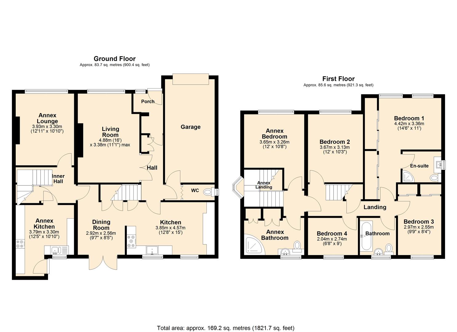 22, Ascott Close, Hull floorplan