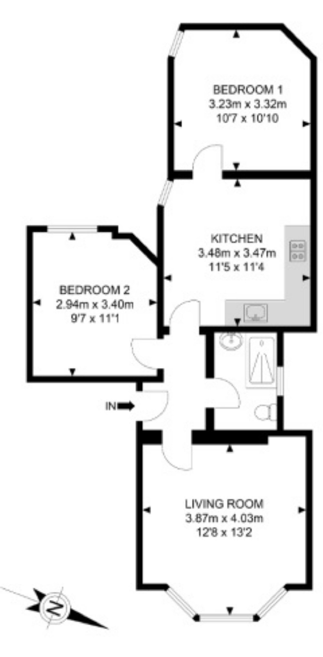 3 Bedrooms Flat to rent in Kingwood Road, Fulham, London SW6