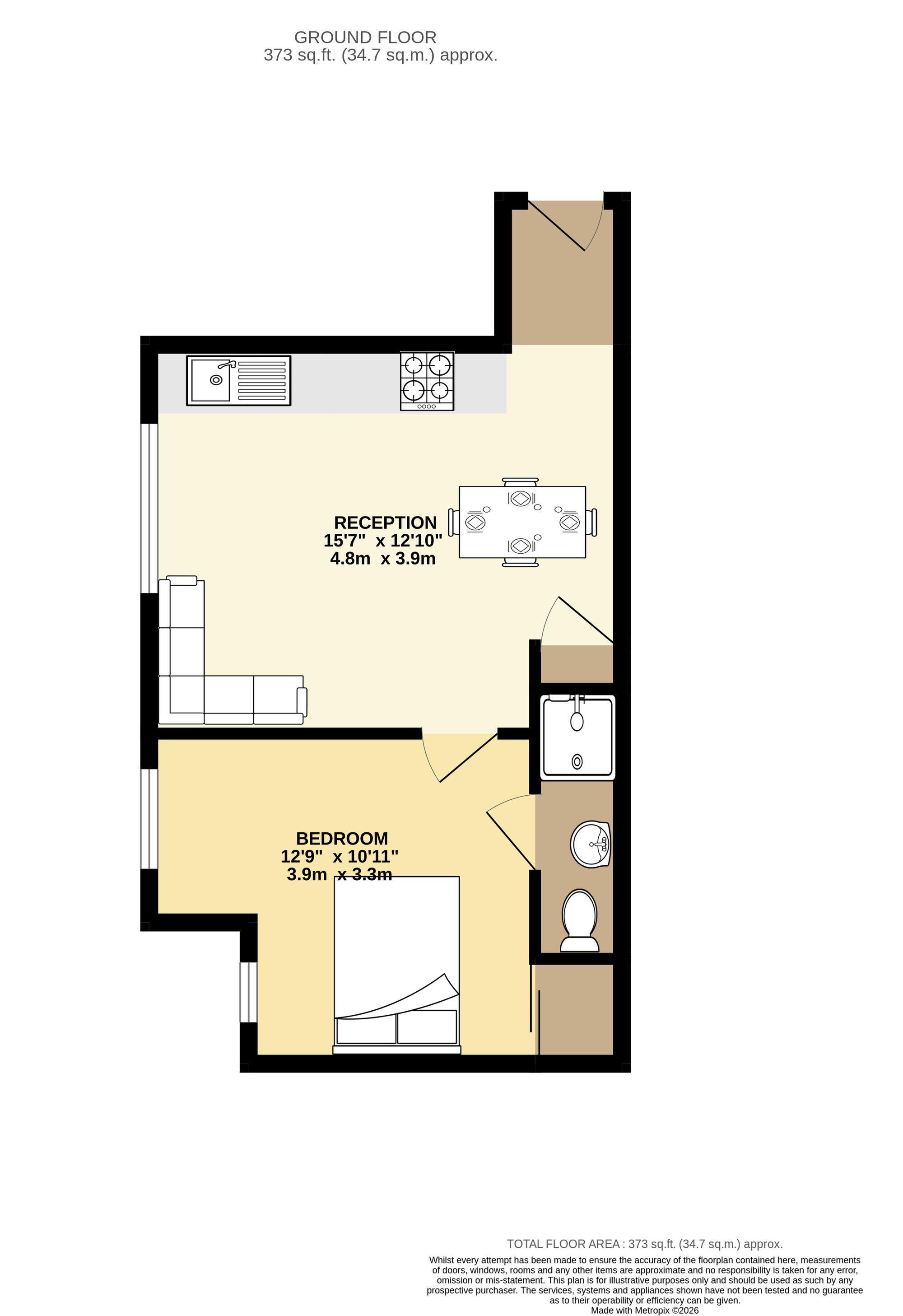 The Loft, West Malling floorplan