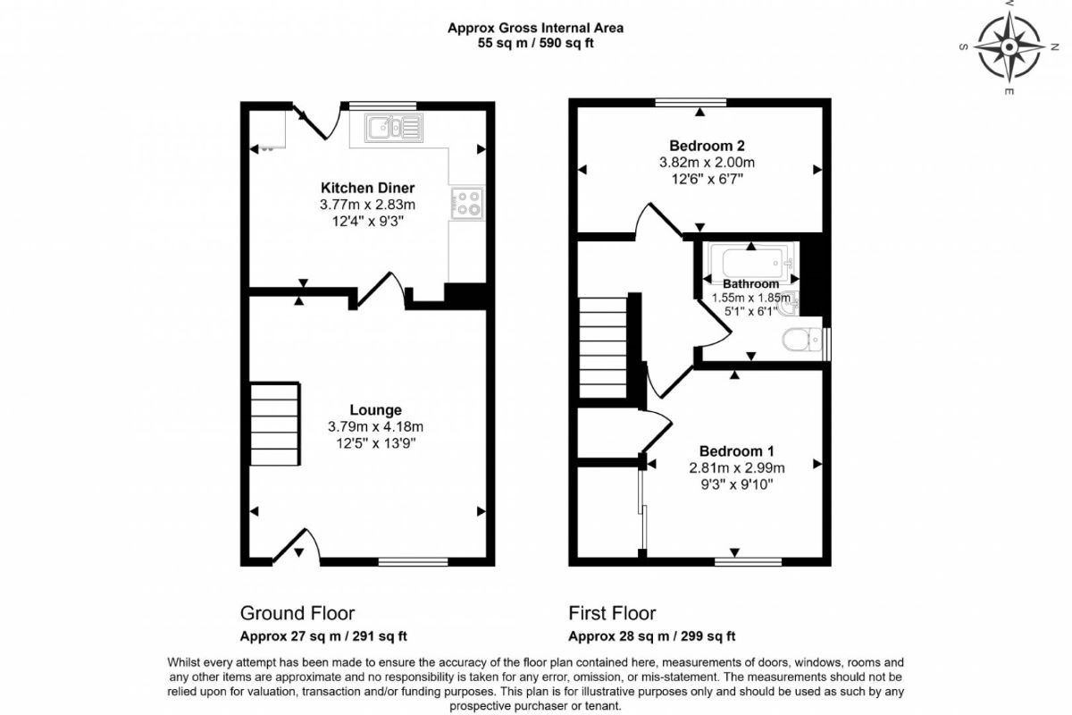94, Kingshurst Way, Birmingham floorplan