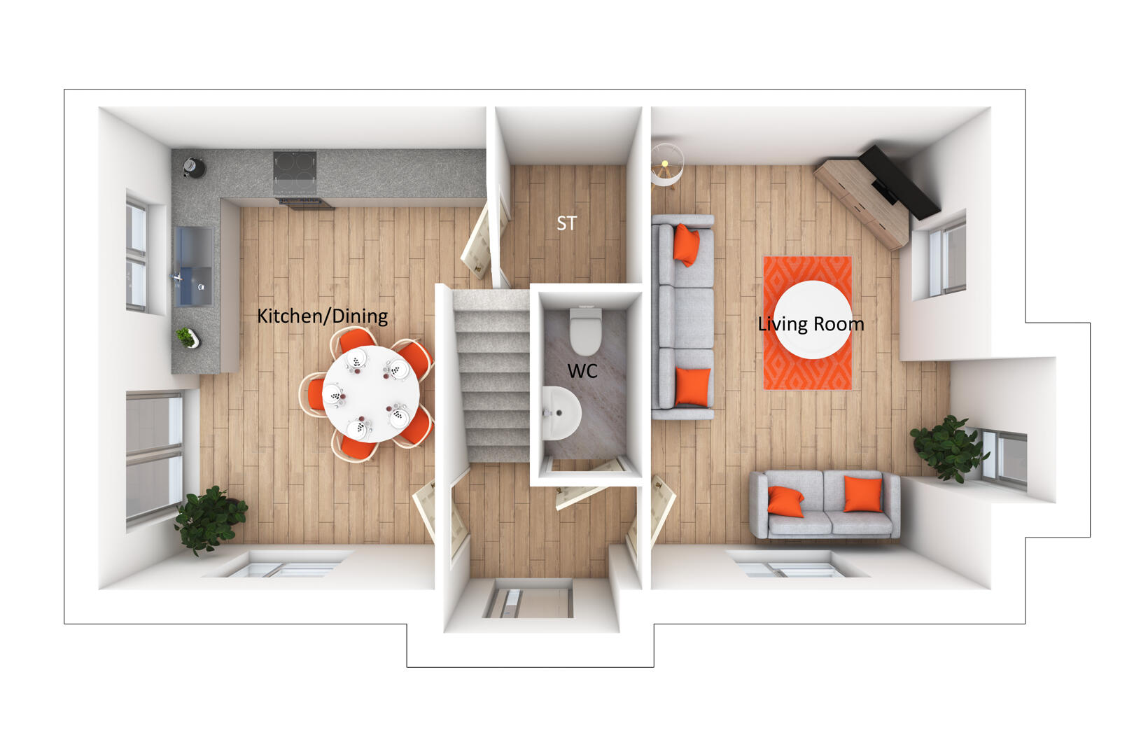 PLOT 106, 9, Crake Rise, Seaham floorplan