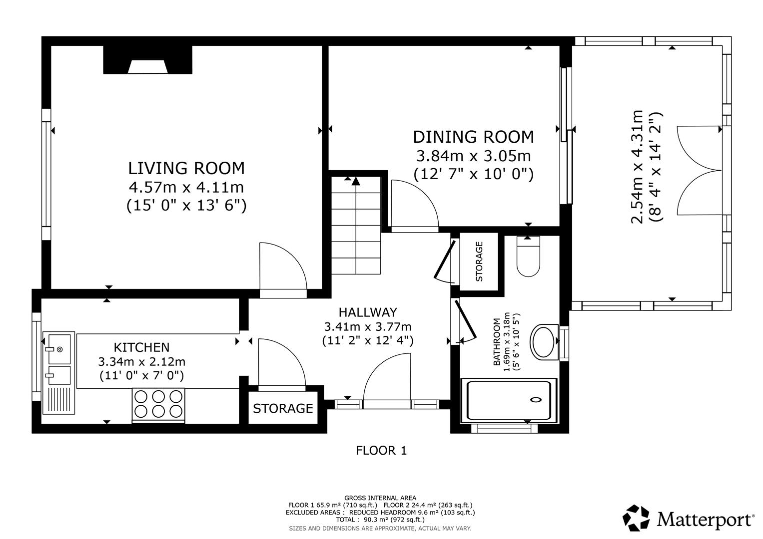19, Greenacres Drive, Halifax floorplan