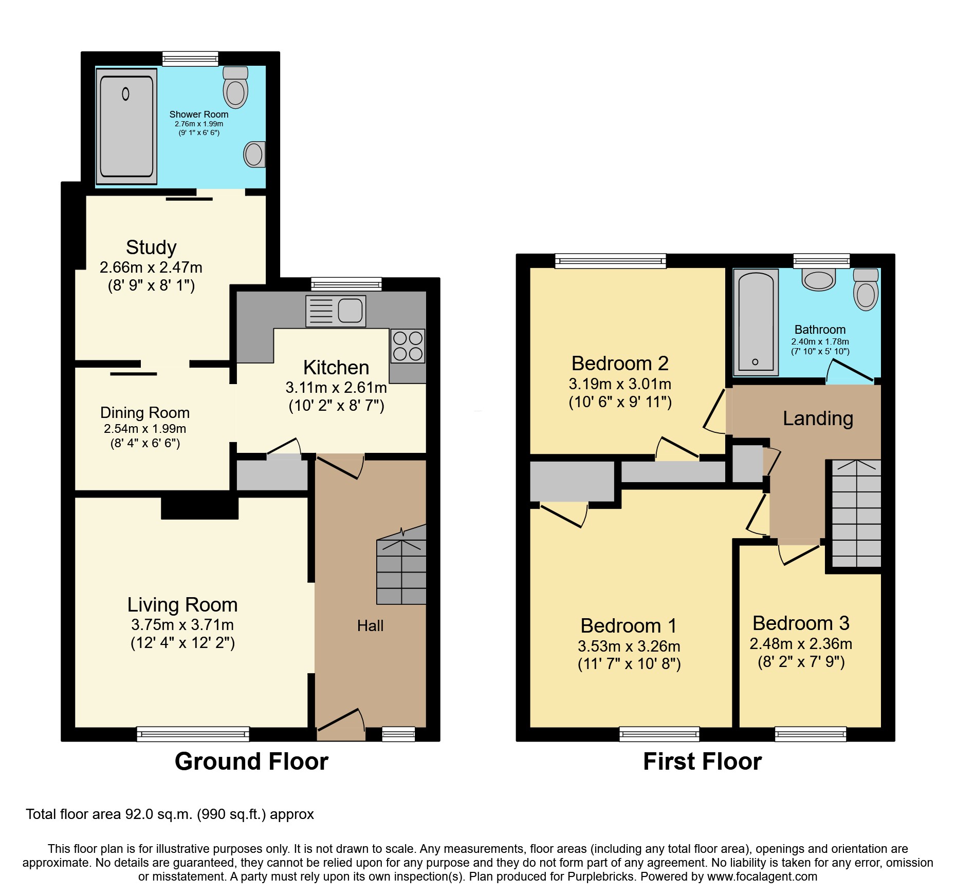 10, Stonewood, Dartford floorplan