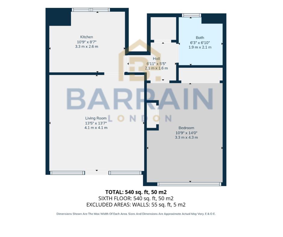 76, Comyns Close, London floorplan