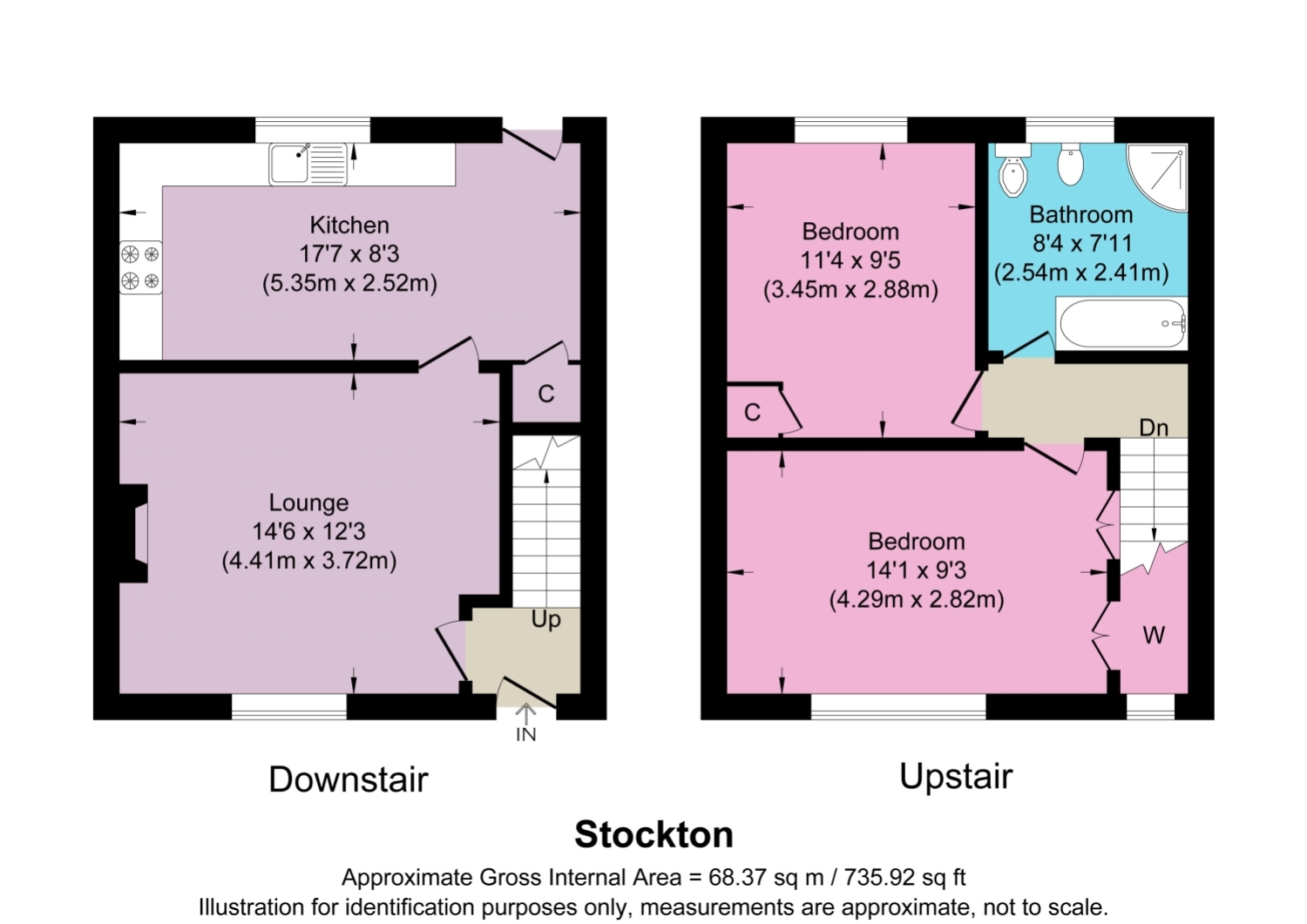 Stockton Road, Southam floorplan
