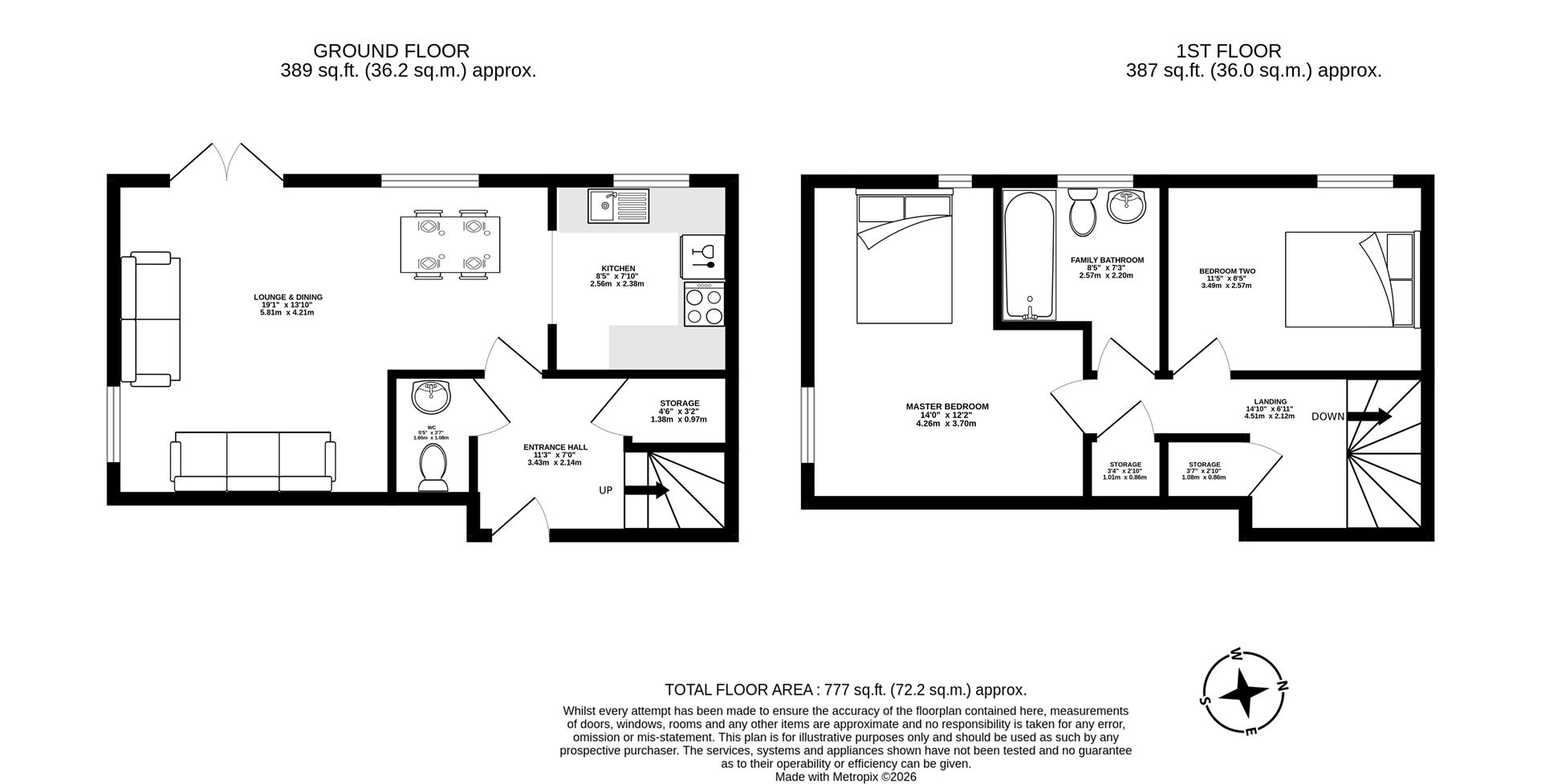 9, Ashton Bank Way, Preston floorplan