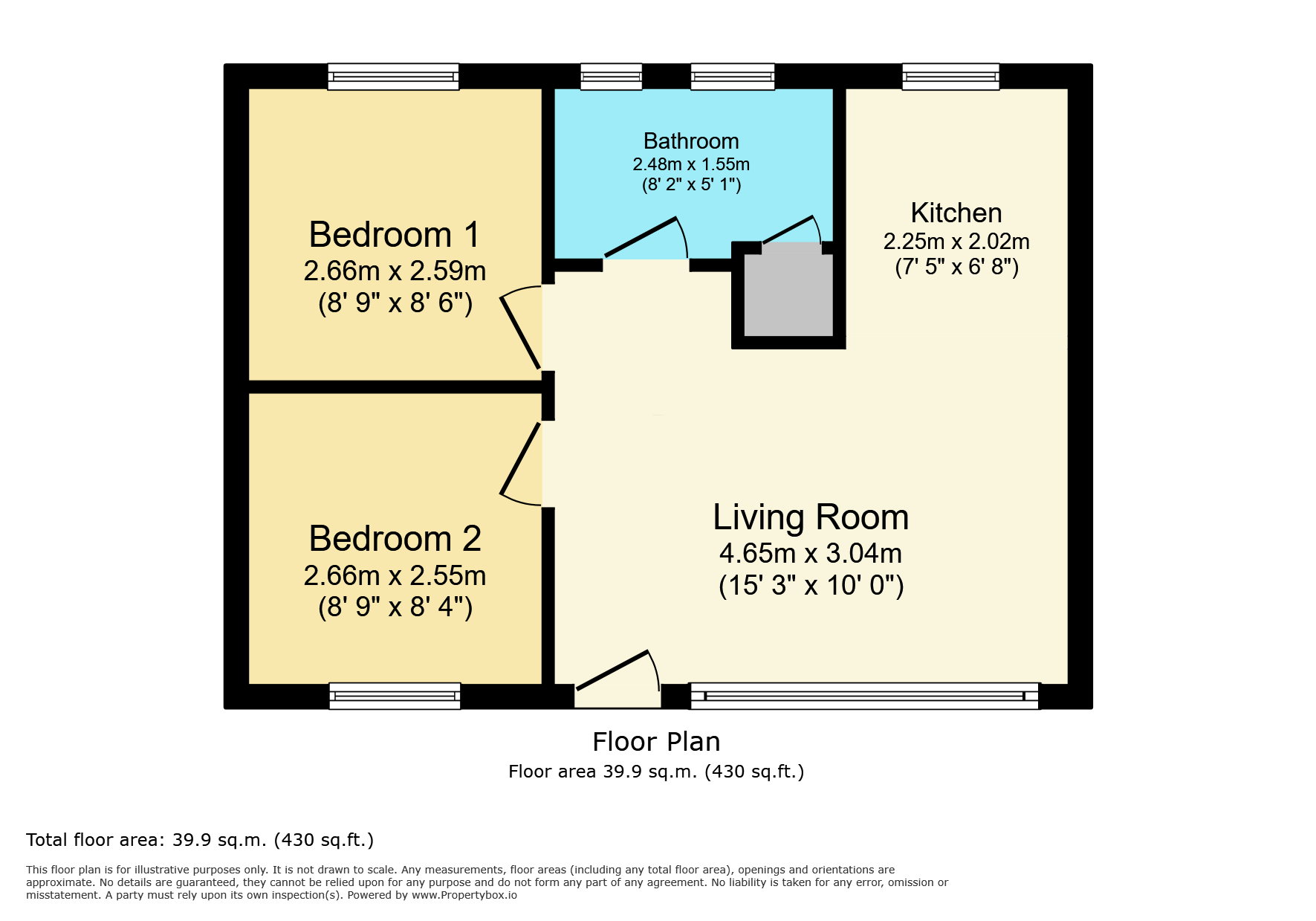 13 Bucklands,, Bideford Bay Holiday Park, Devon floorplan