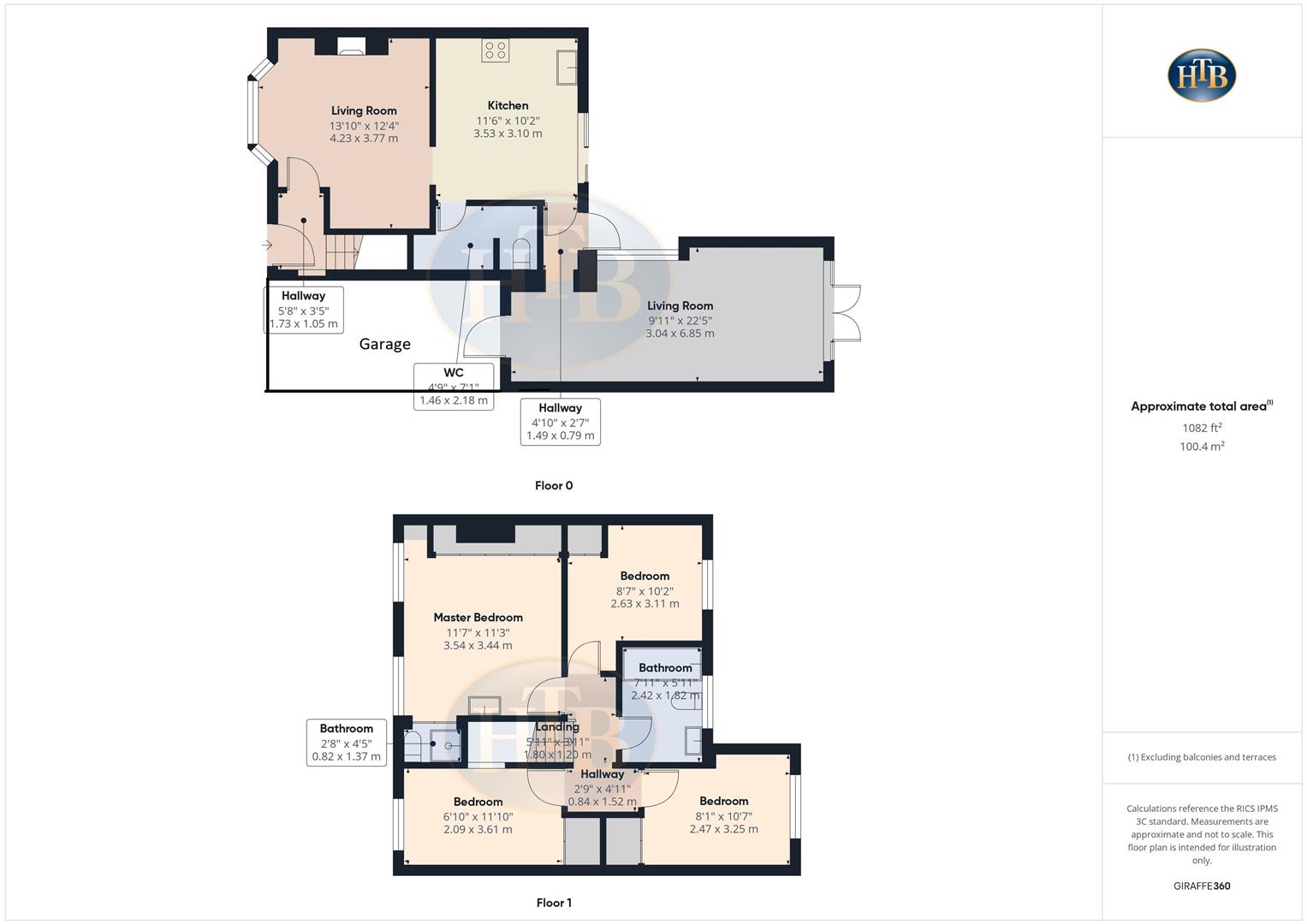 18, Second Avenue, Walton-On-Thames floorplan