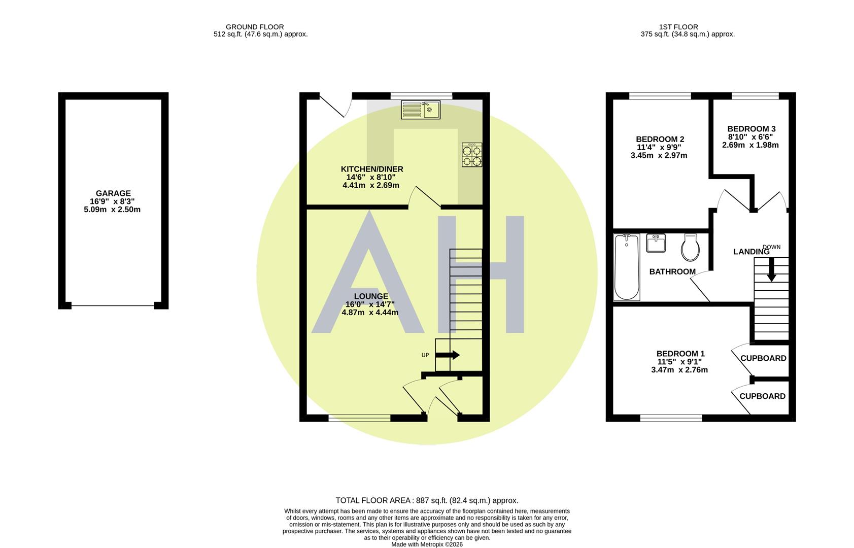 12, Milton Drive, Sale floorplan