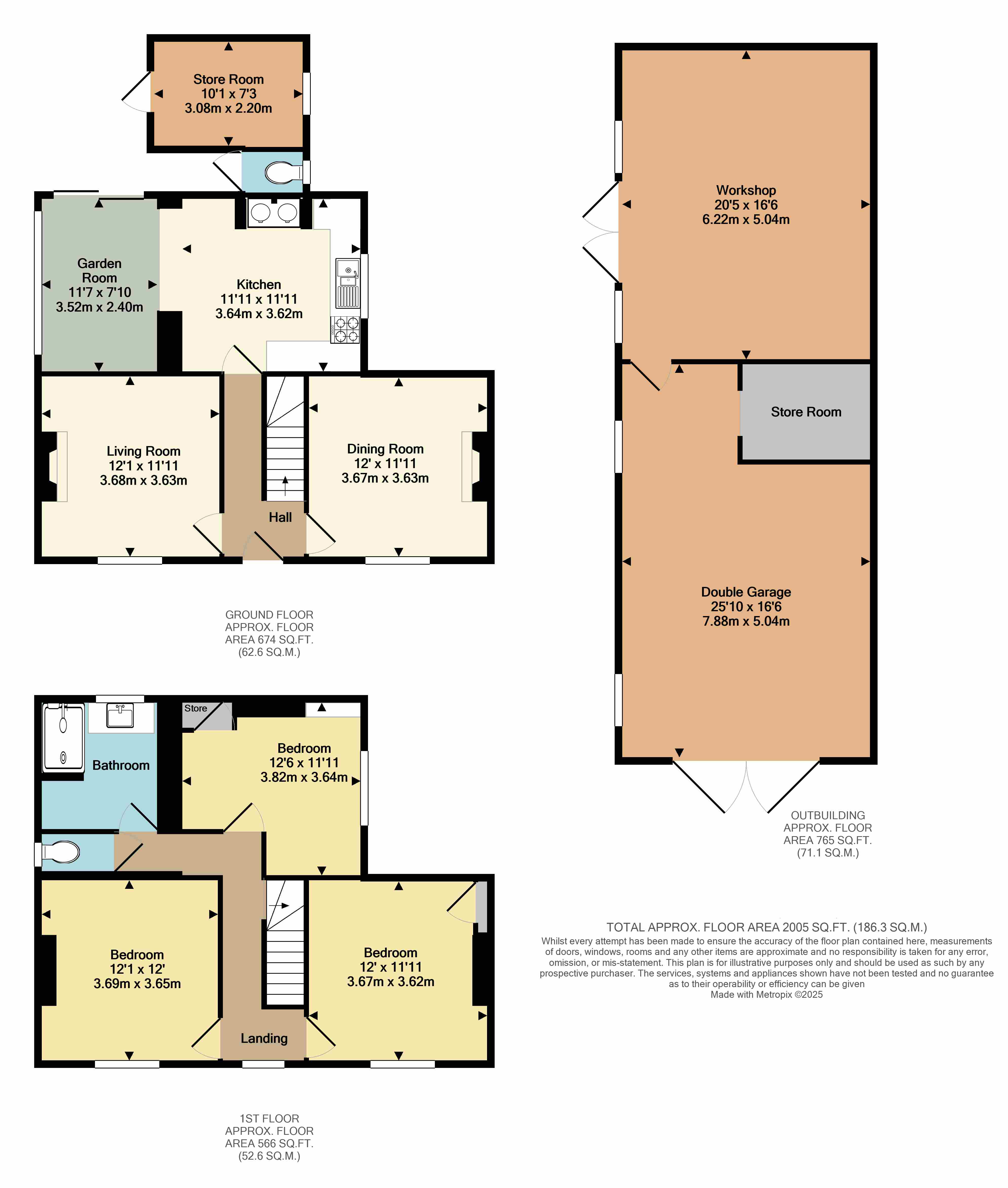 Lindale Cottage,, The Street, Deal floorplan