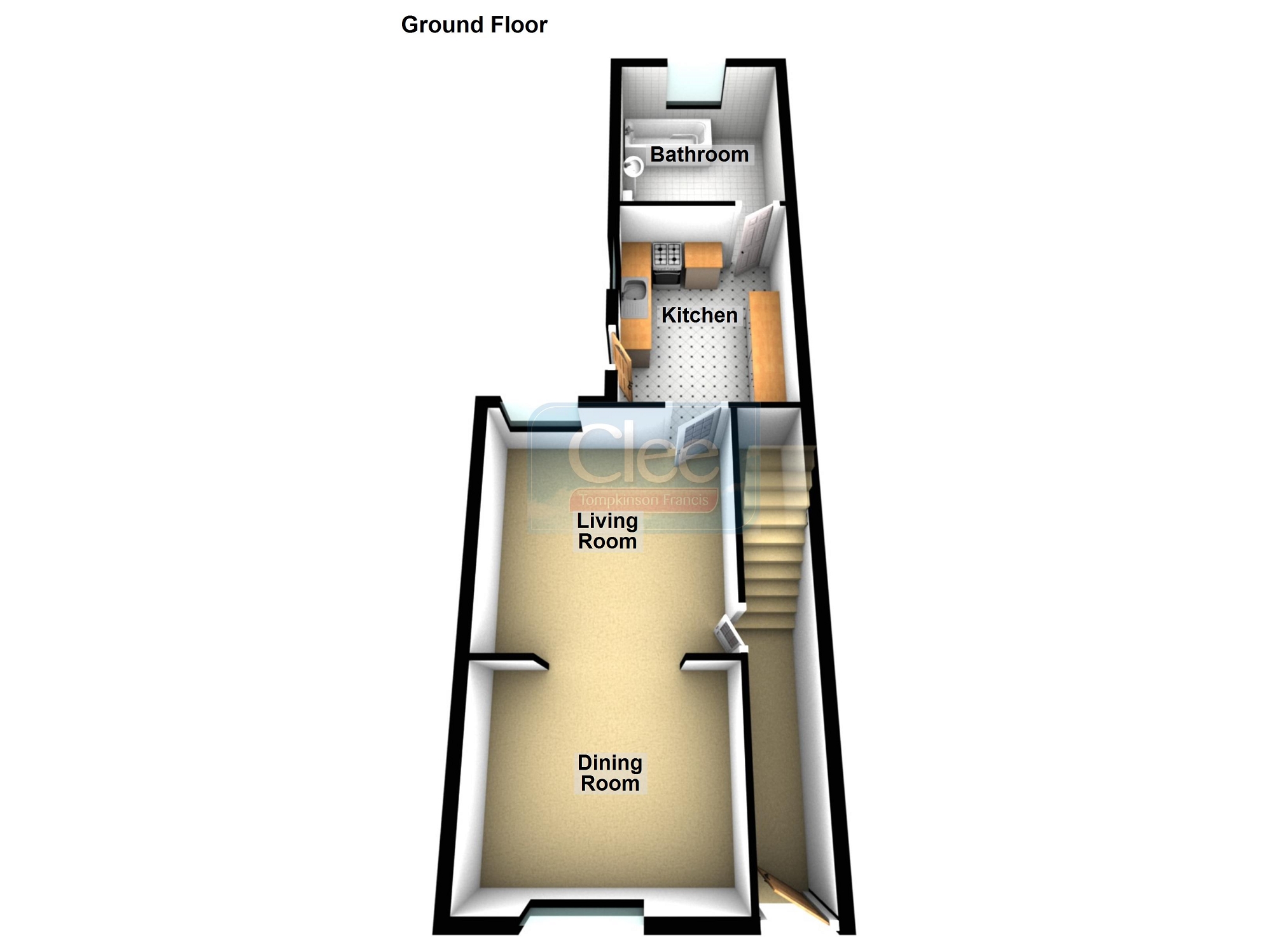 46, Greenway Road, Neath floorplan