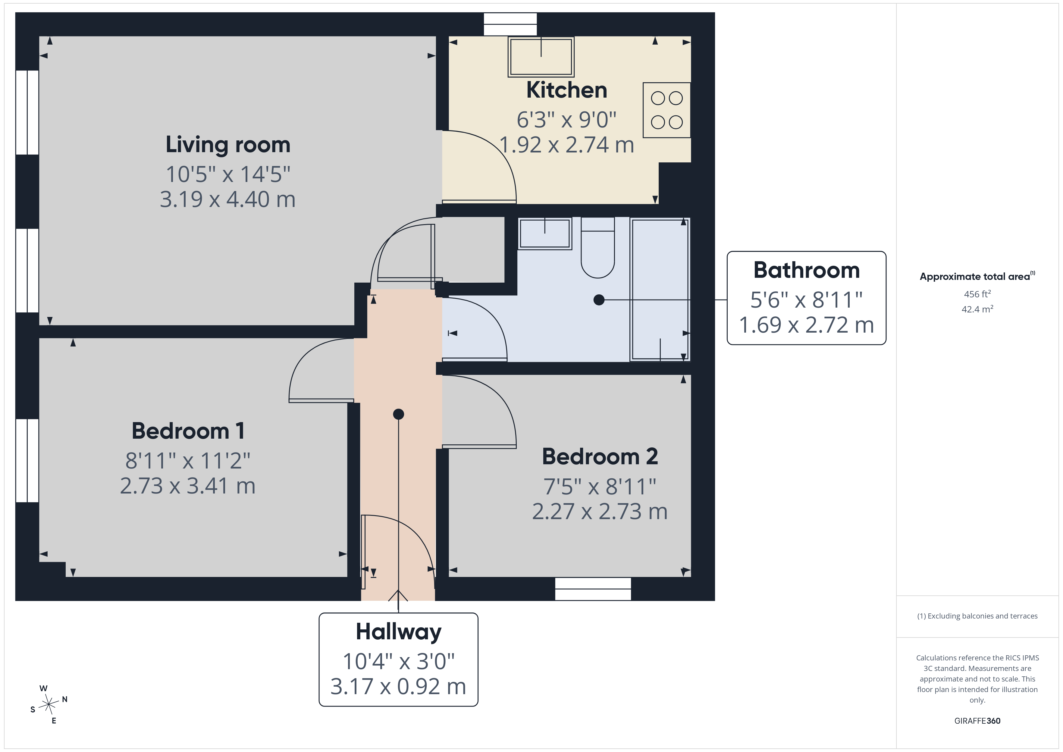 Salisbury Road, Ipswich floorplan