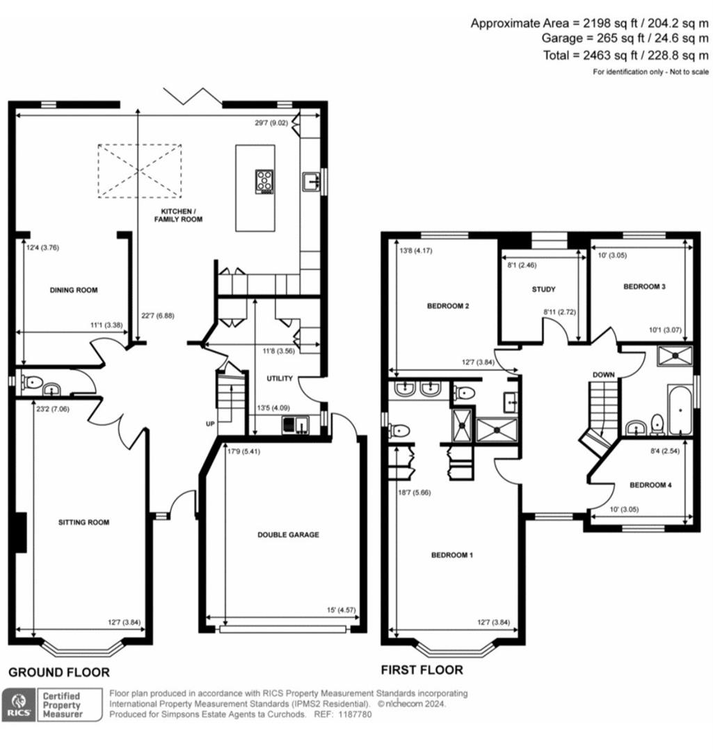 Meadow House, 6, Goldstone Farm View, Leatherhead floorplan