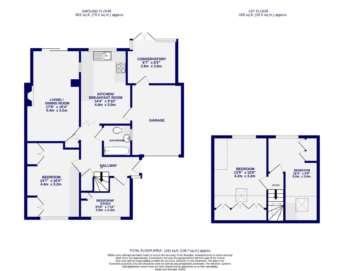 5, The Limes, York floorplan