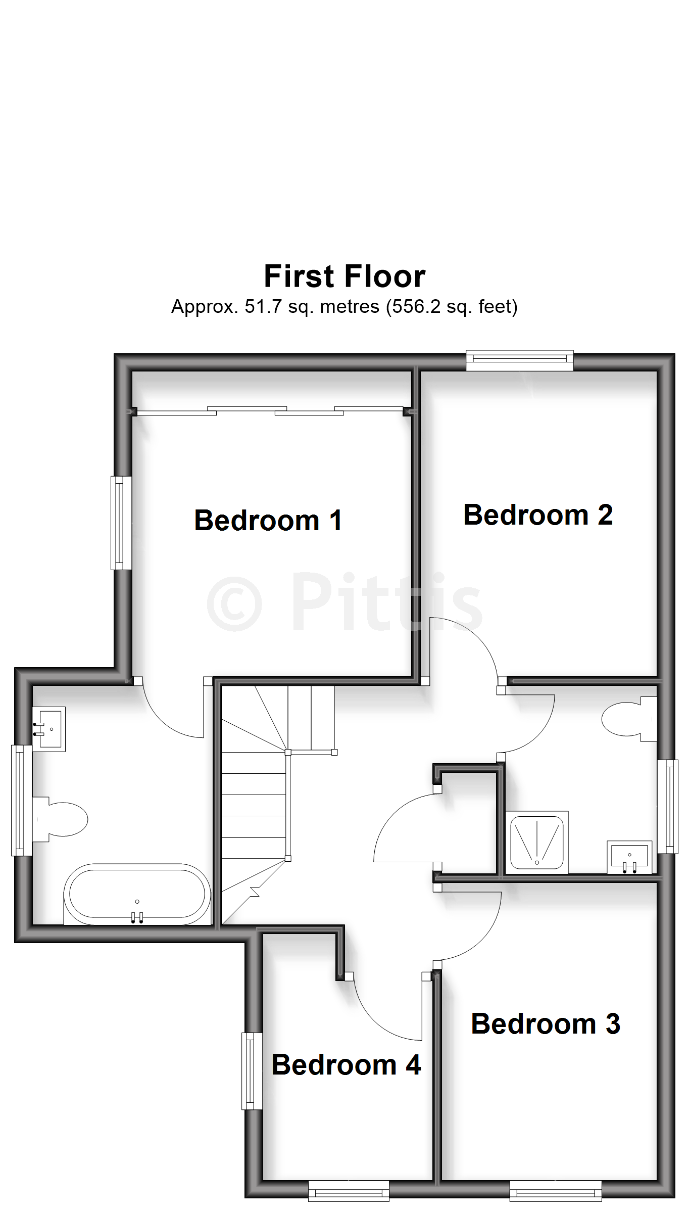 1A, Tamar Close, Sandown floorplan