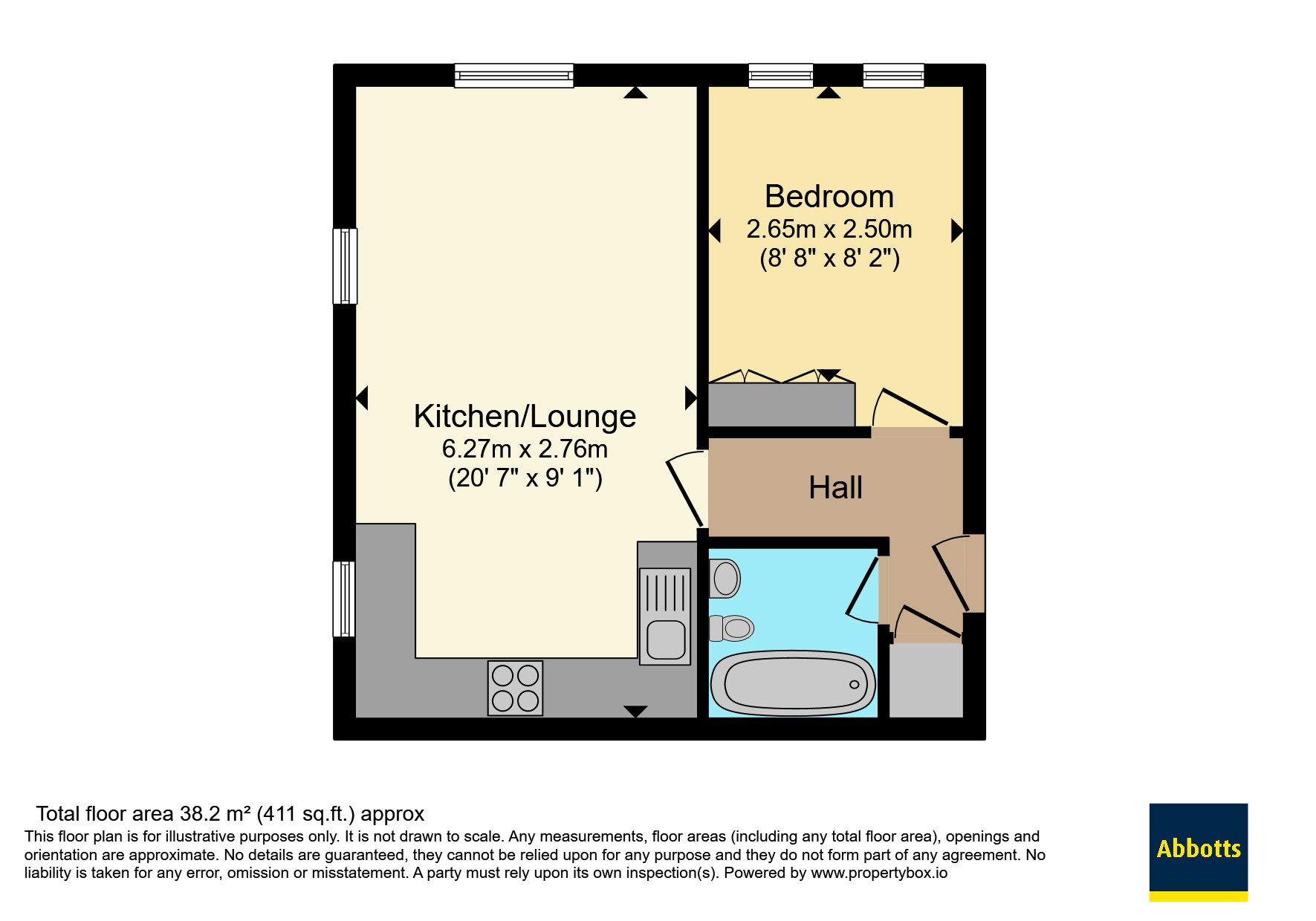 33, Shearers Way, Chelmsford floorplan