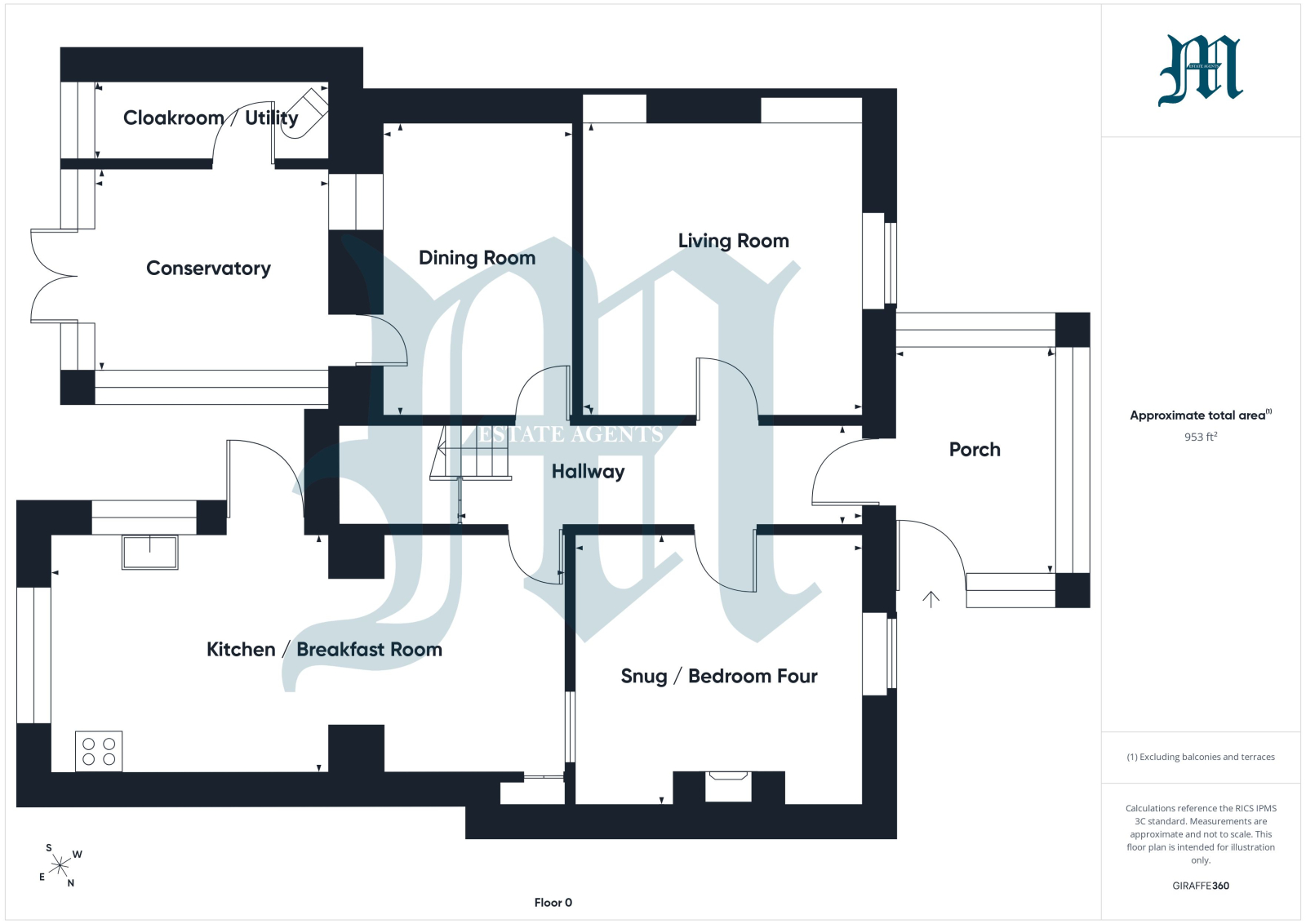 24 Prospect Place, Hayle floorplan