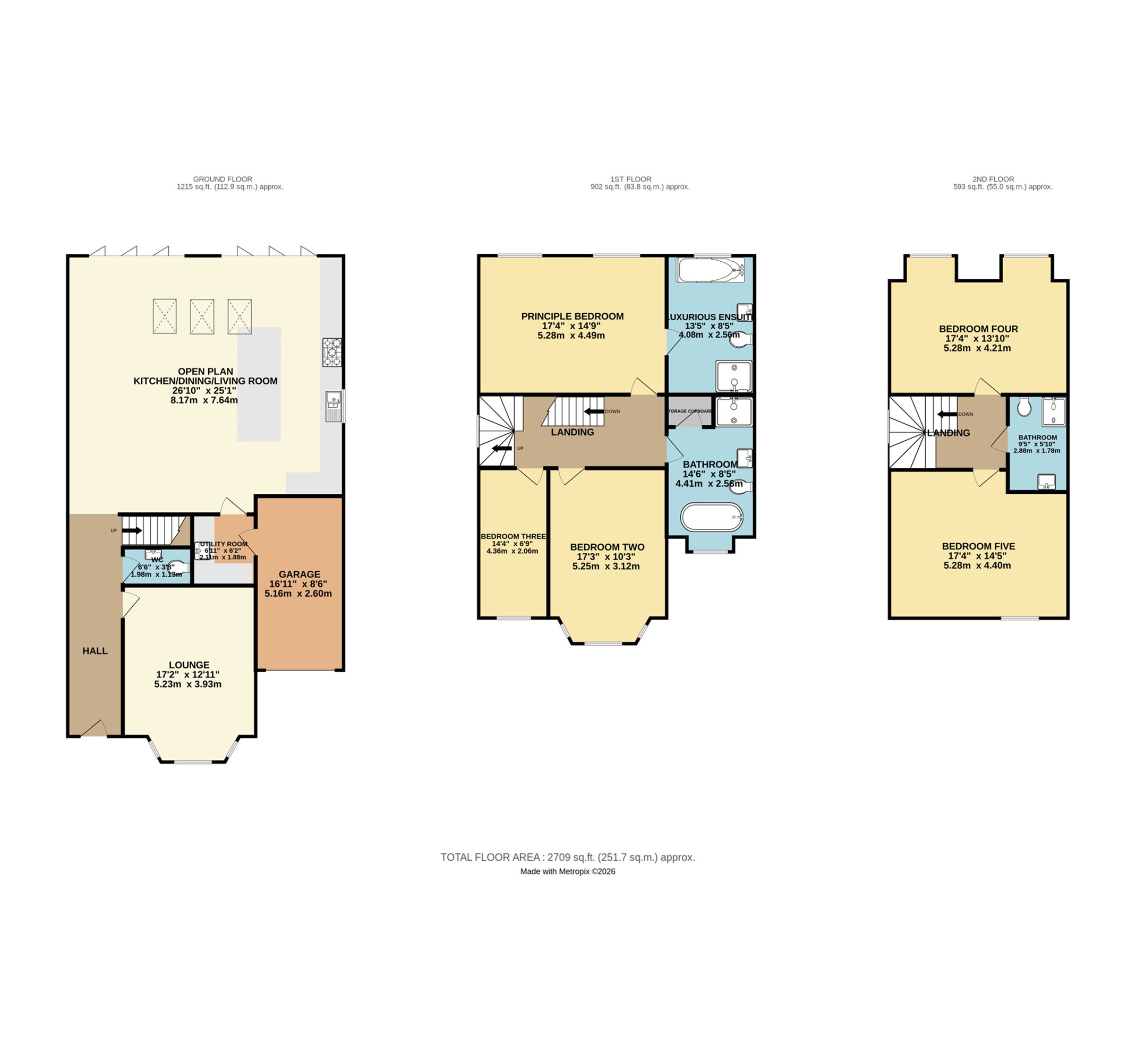 5, Harvey Close, Stockport floorplan