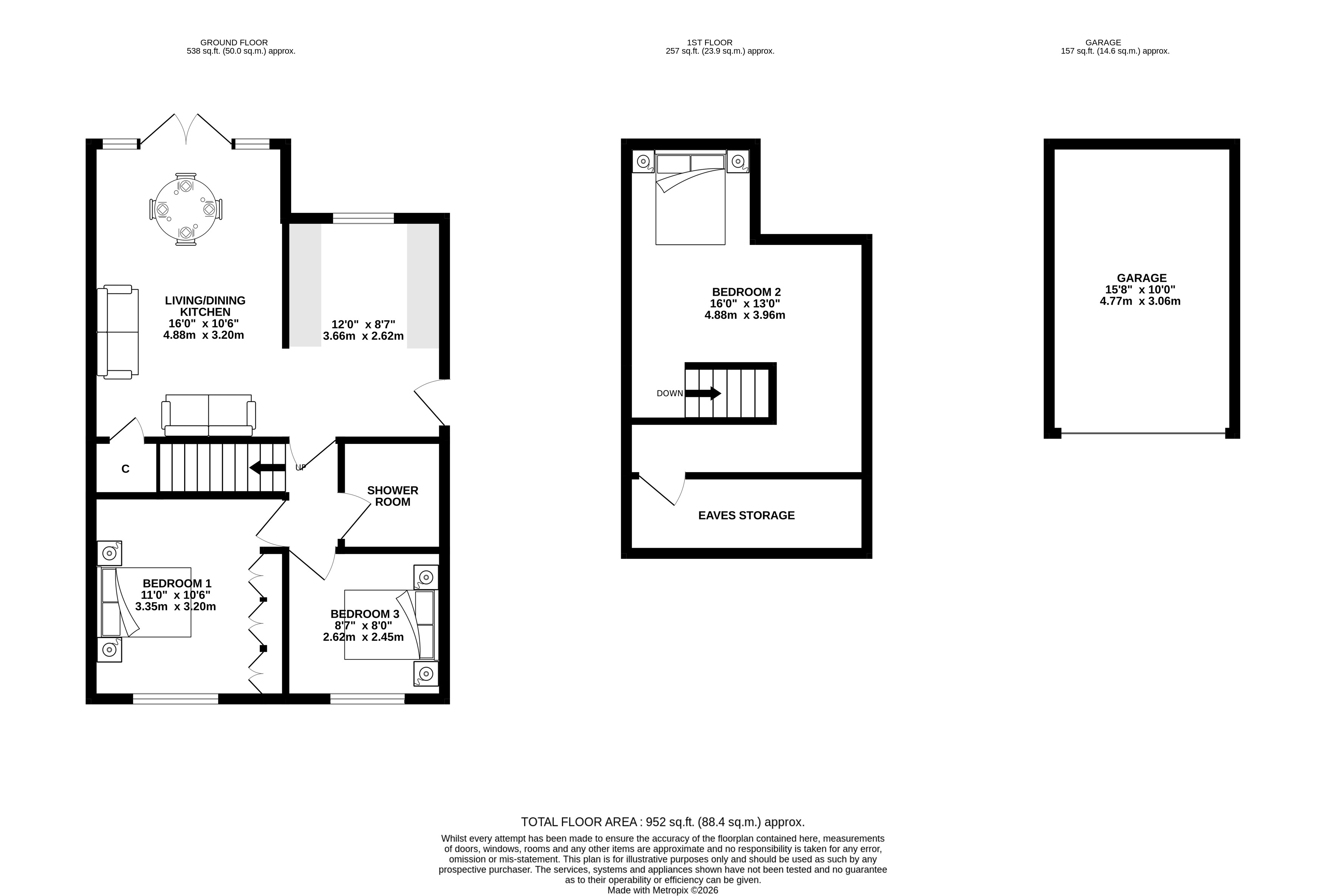 15, Moseley Wood Walk, West Yorkshire floorplan