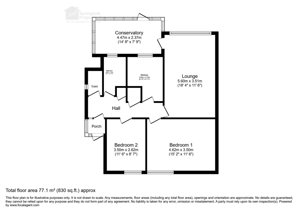 11, Silverdale Close, Bognor Regis floorplan